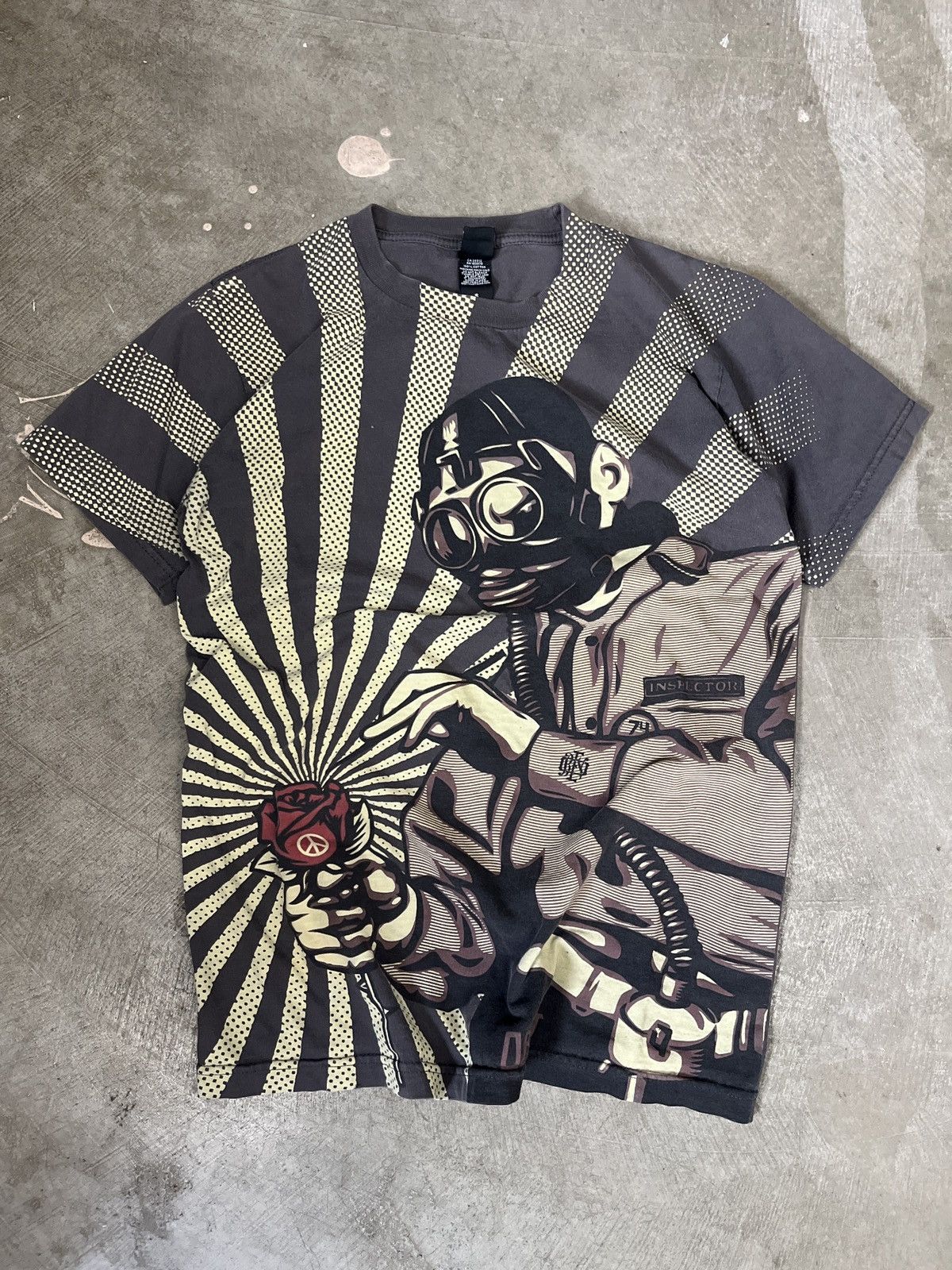 Obey Vintage Obey Inspector Gas Tee Size US S / EU 44-46 / 1 - 1 Thumbnail