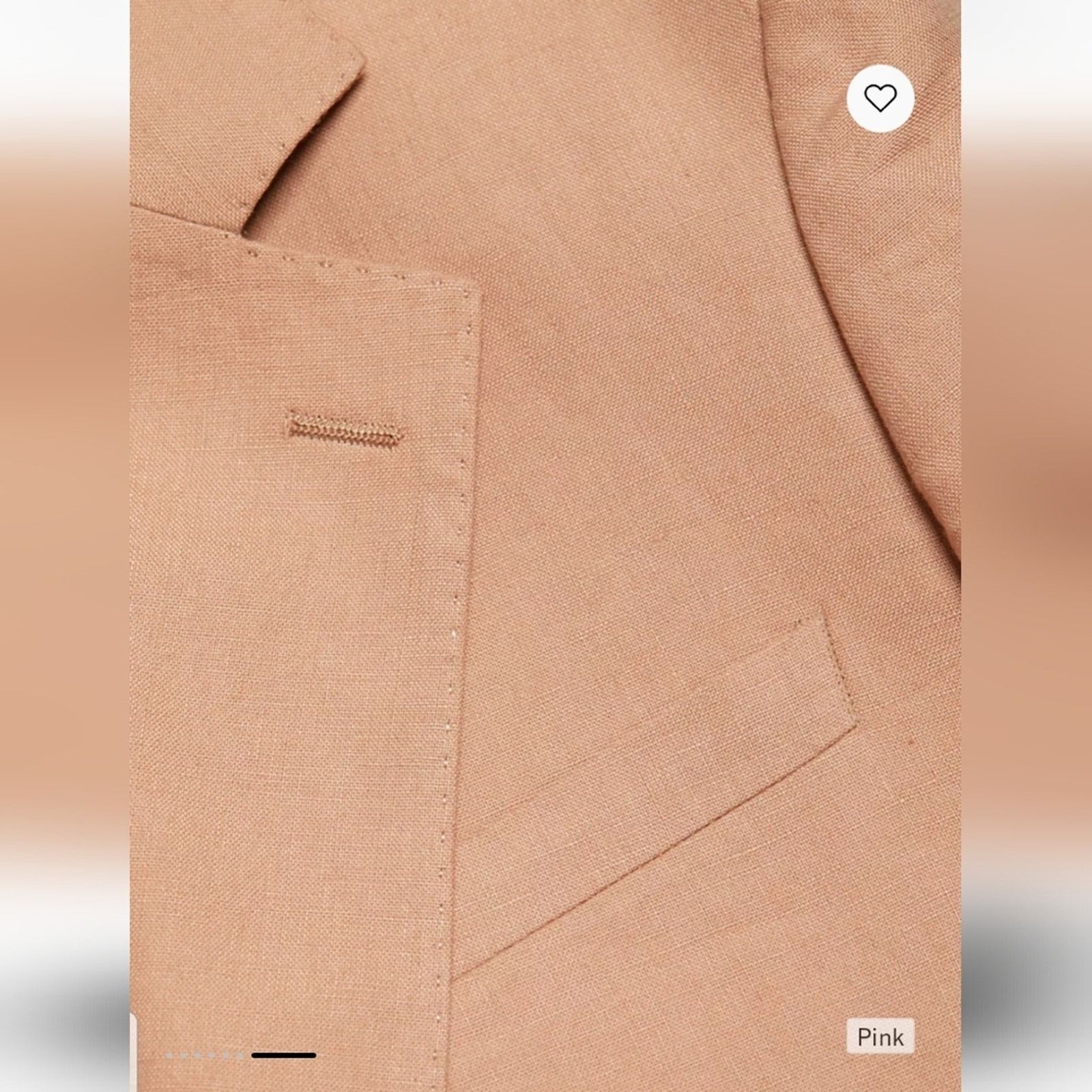 Reiss Reiss Kin B Linen Two-Button Blazer, Size 40, RP $515.00 Size 40R - 7 Thumbnail