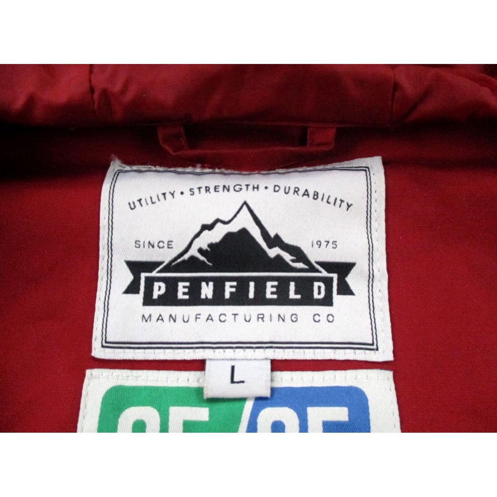 Penfield Penfield Jacket Mens L Red Outdoor Rain Coat Zip Hooded Lightweight Water Resistant Pockets Windproof 90s? Size US L / EU 52-54 / 3 - 6 Thumbnail