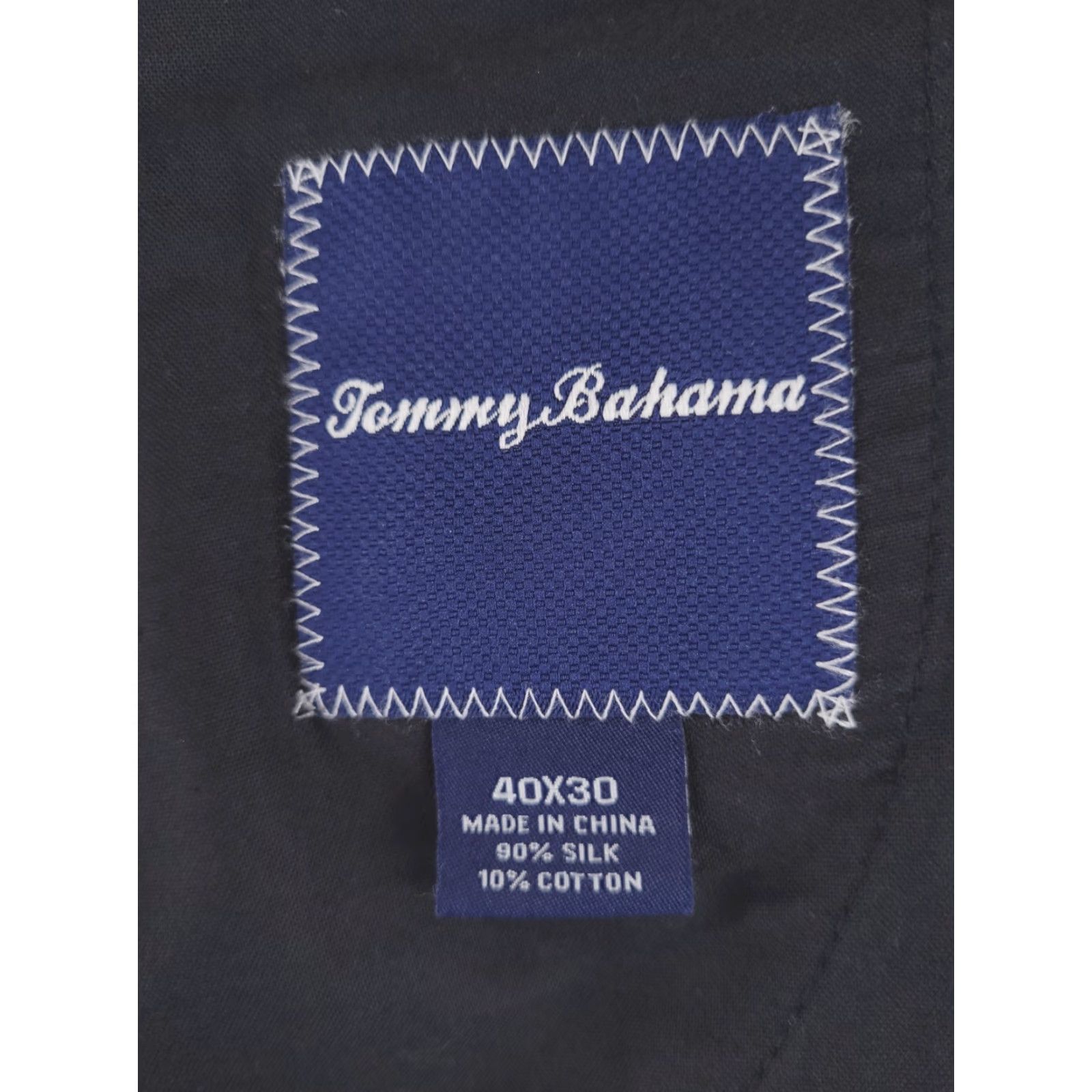Tommy Bahama Tommy Bahama Pants Mens 40x27 Black Silk Chino Relaxed Size US 40 / EU 56 - 4 Thumbnail