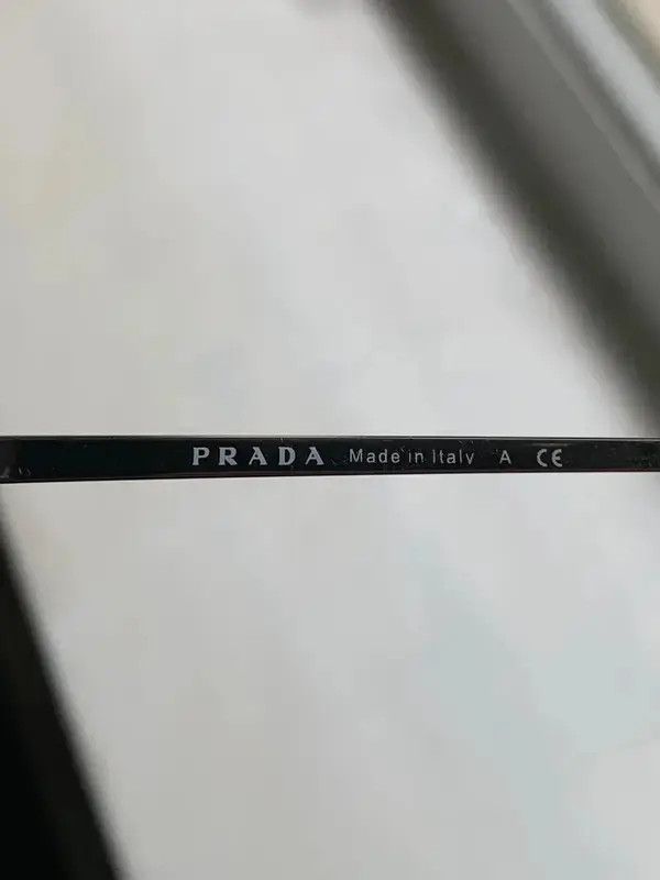 Prada × Vintage PRADA Sunglasses Rimless Sport Metal Frame Shield Mask MA720 Size ONE SIZE - 7 Thumbnail