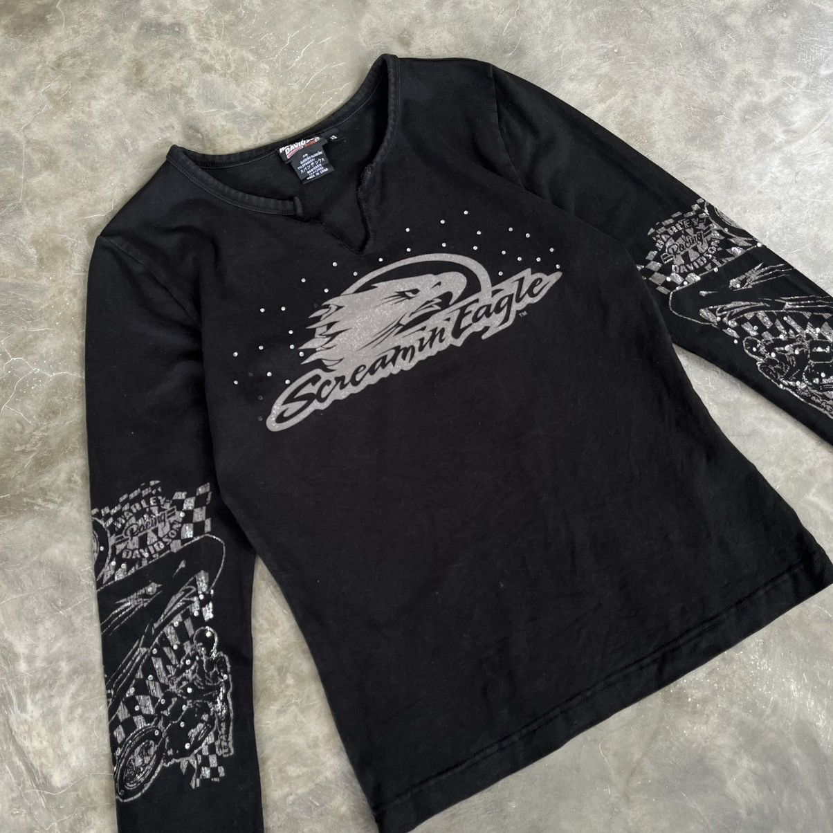 Harley Davidson Harley Davidson Screamin Eagle LS Shirt Size XS / US 0-2 / IT 36-38 - 2 Thumbnail