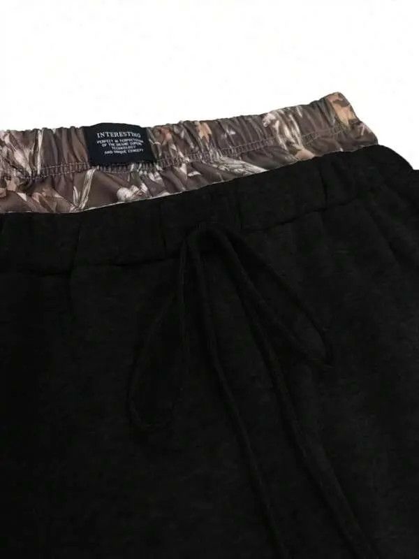 Japanese Brand Double drawstring baggy drip drill sweatpants Size US 32 / EU 48 - 3 Thumbnail