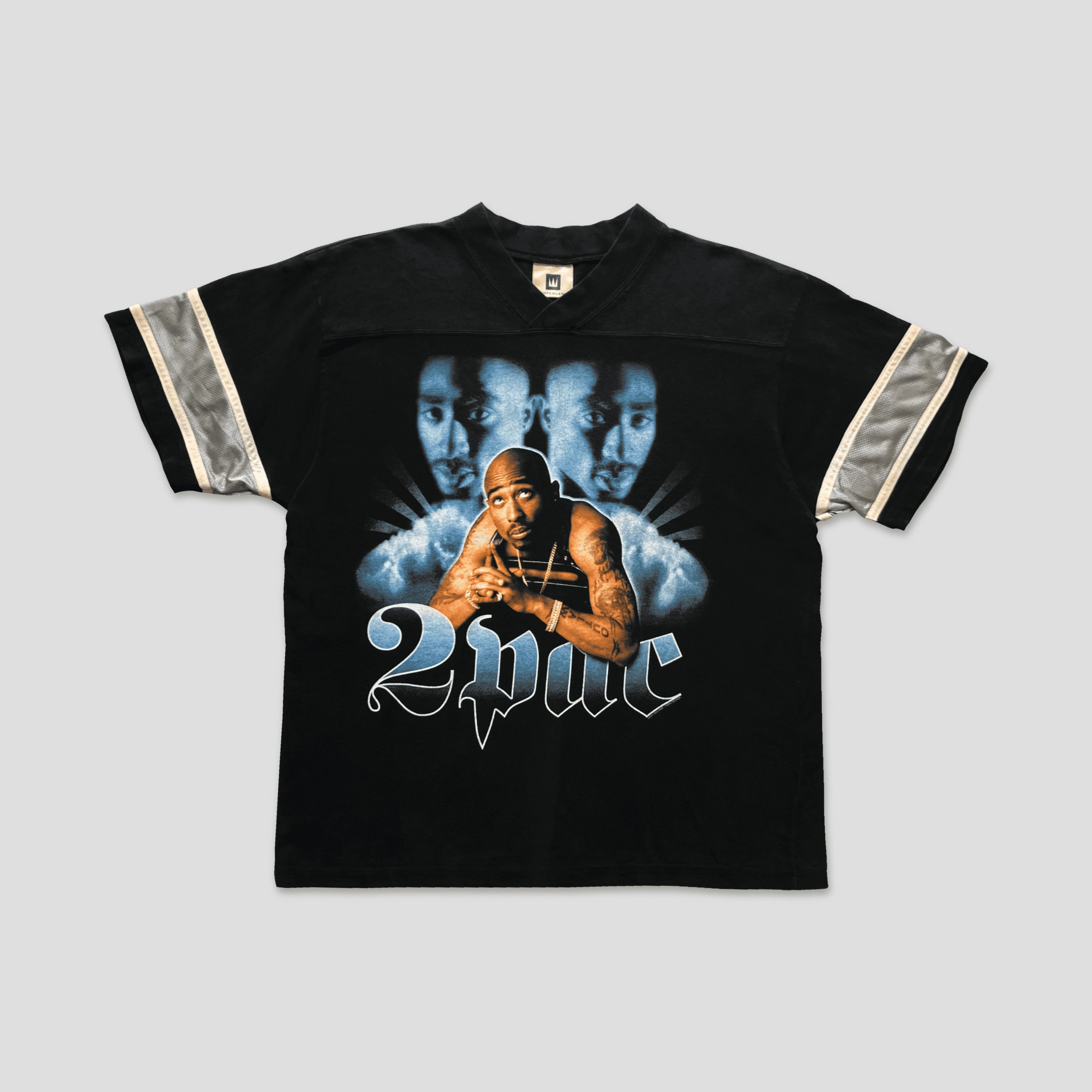 Rap Tees Vintage 2001 2pac Only God Can Judge Me Jersey Size US XL / EU 56 / 4 - 1 Thumbnail