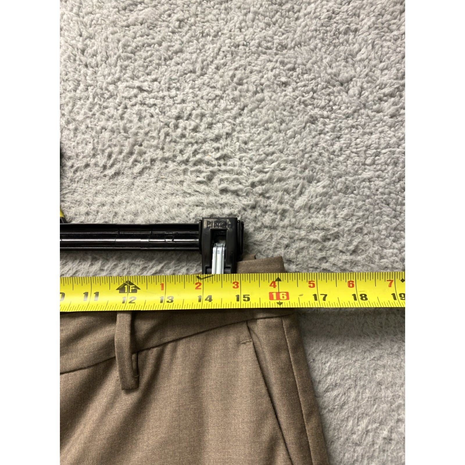 Gap Gap Wide Leg Pants Women Regular 6R Brown 32x30 Full Length Polyester Blend Pockets Zipper Button City Preppy Vintage No Mens Womens Boys Girls Size 28" / US 6 / IT 42 - 4 Thumbnail