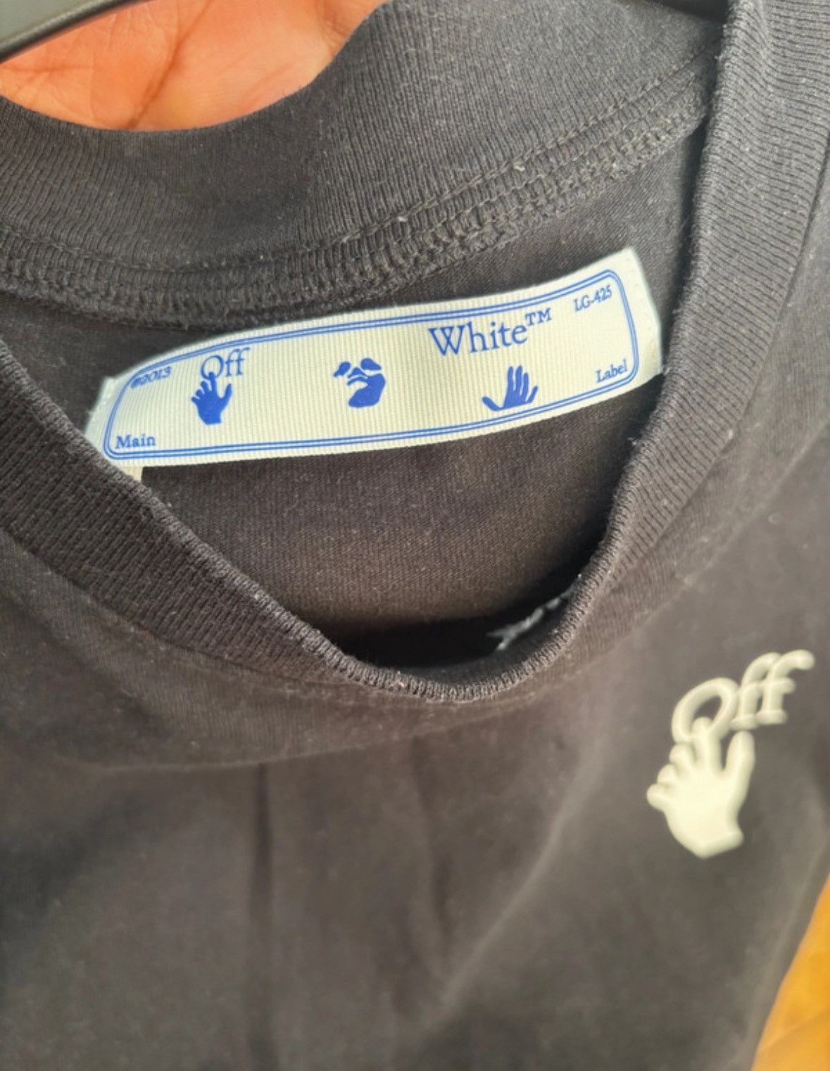 Off-White Off white cut off tee Size US S / EU 44-46 / 1 - 6 Thumbnail
