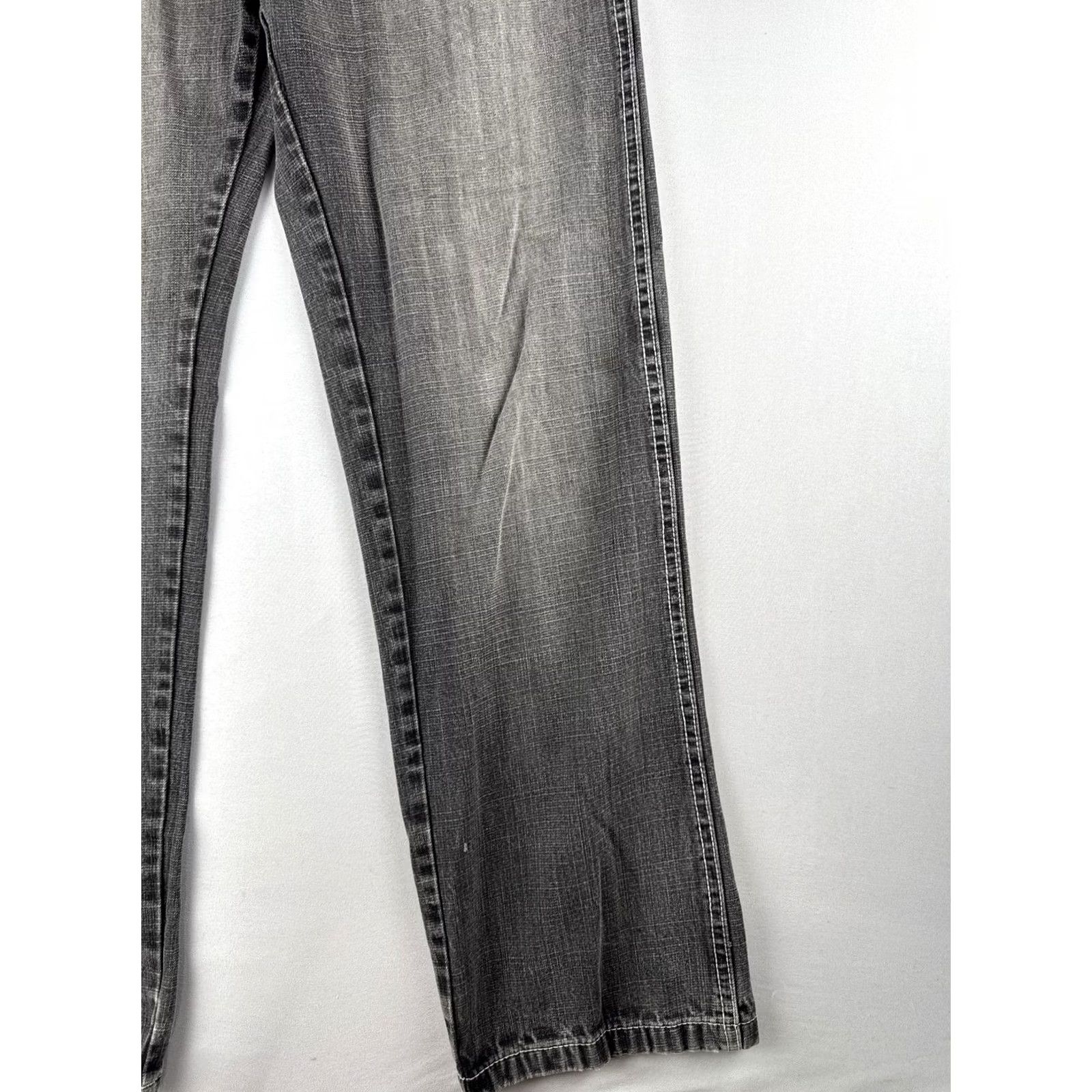 Southpole VINTAGE Southpole Jeans 32x30 Black Washed Baggy Denim 90s Hip Hop Streetwear Men Size US 32 / EU 48 - 4 Thumbnail