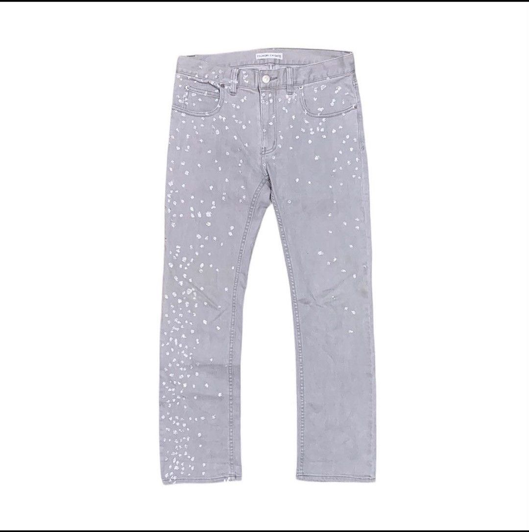 Issey Miyake TSUMORI CHISATO BY ISSEY MIYAKE SNOW JEAN Size 30" / US 8 / IT 44 - 1 Thumbnail