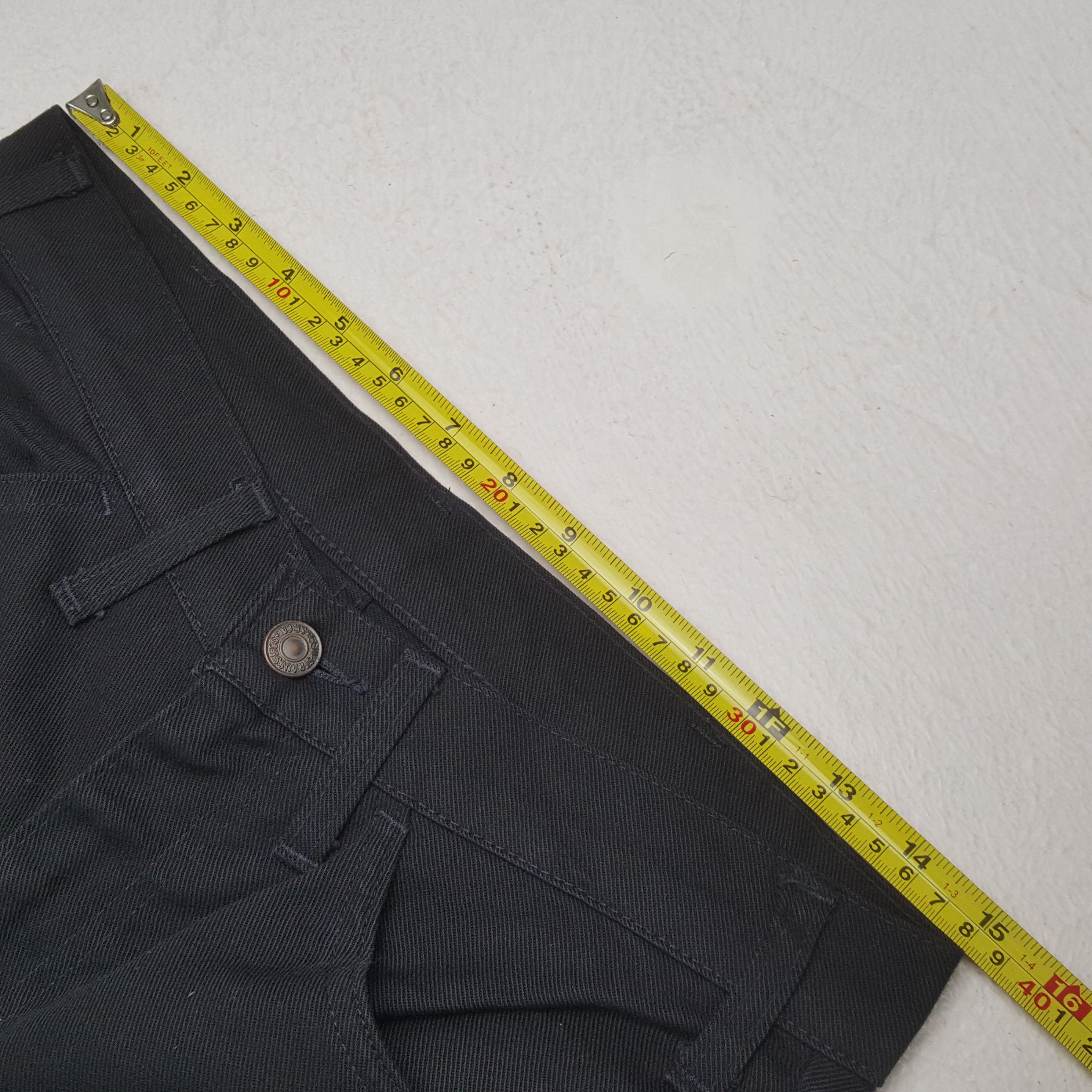 Levi's Vintage Levi's Sta Prest Bootcut Black Jeans RR15 Size US 30 / EU 46 - 7 Thumbnail