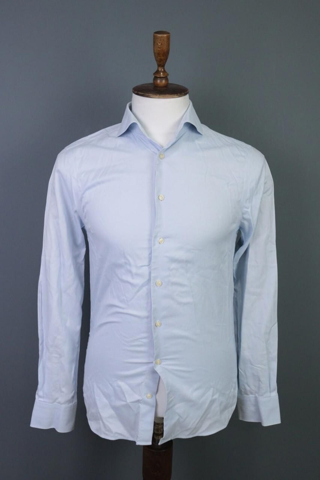 Suitsupply SuitSupply Traveller Bloue Button Down Shirt Size 38 / 15 Size US M / EU 48-50 / 2 - 1 Thumbnail