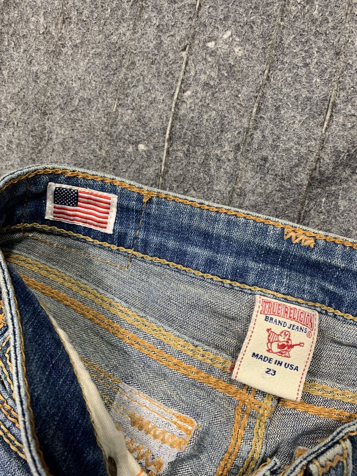 True Religion True Religion Section Becky Qt Zipper Jeans Straight Cut Size 26" / US 2 / IT 38 - 7 Thumbnail