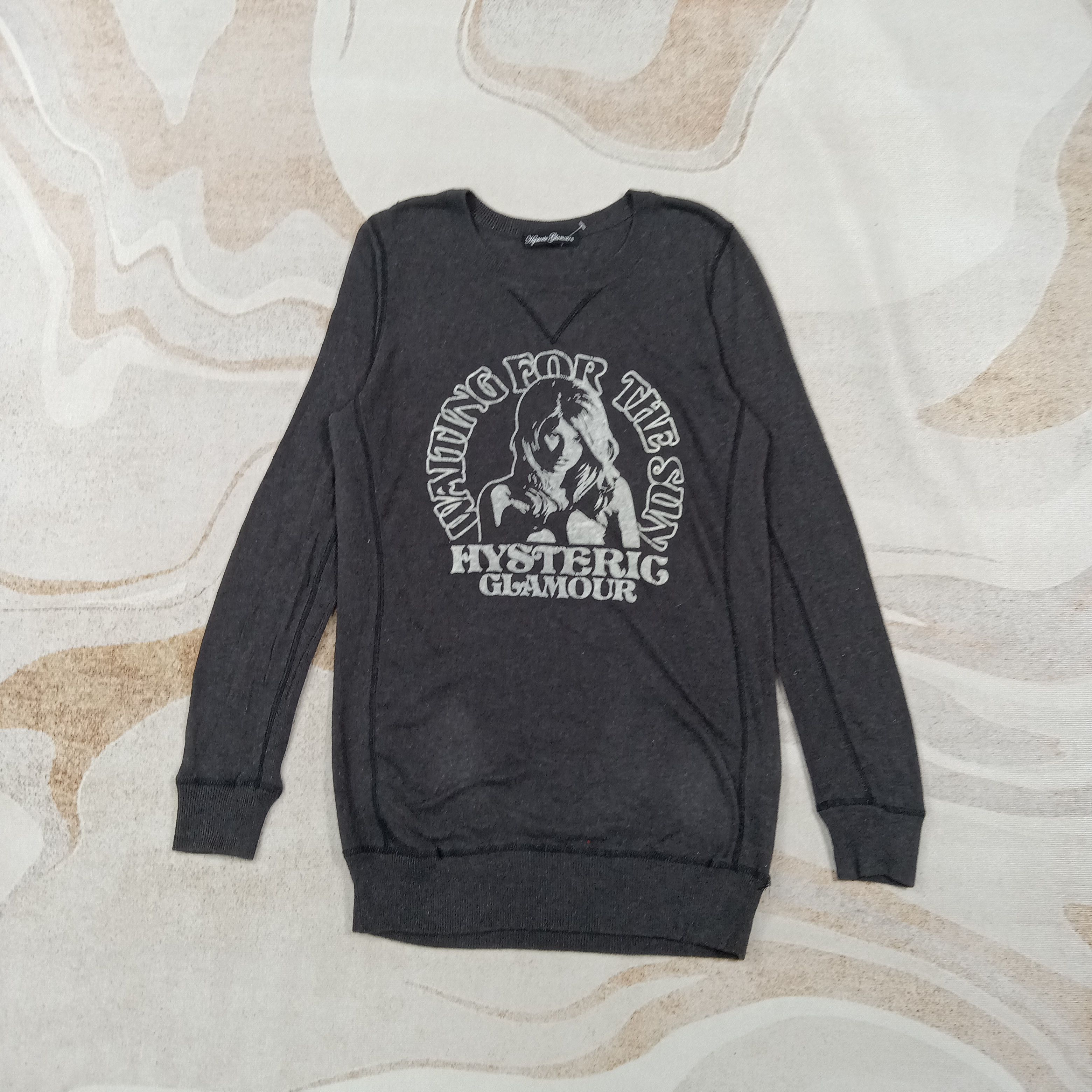 Hysteric Glamour Hysteric Glamour Japanese Brand Sweatshirt C276N51 Size US M / EU 48-50 / 2 - 1 Thumbnail