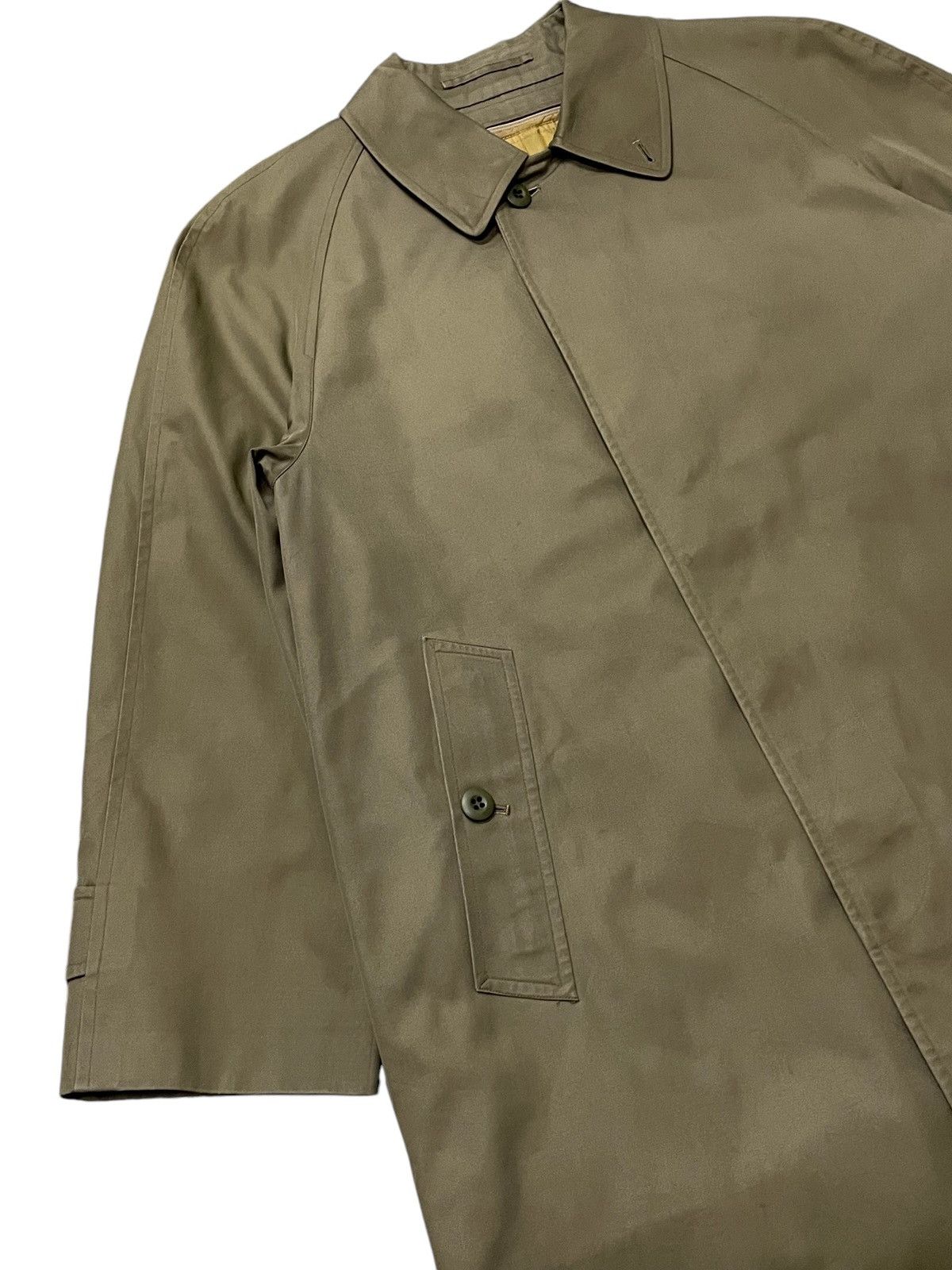 Burberry × Vintage Burberrys Nova Check Wool Lined Trench Coat Long Jacket Size US M / EU 48-50 / 2 - 6 Thumbnail