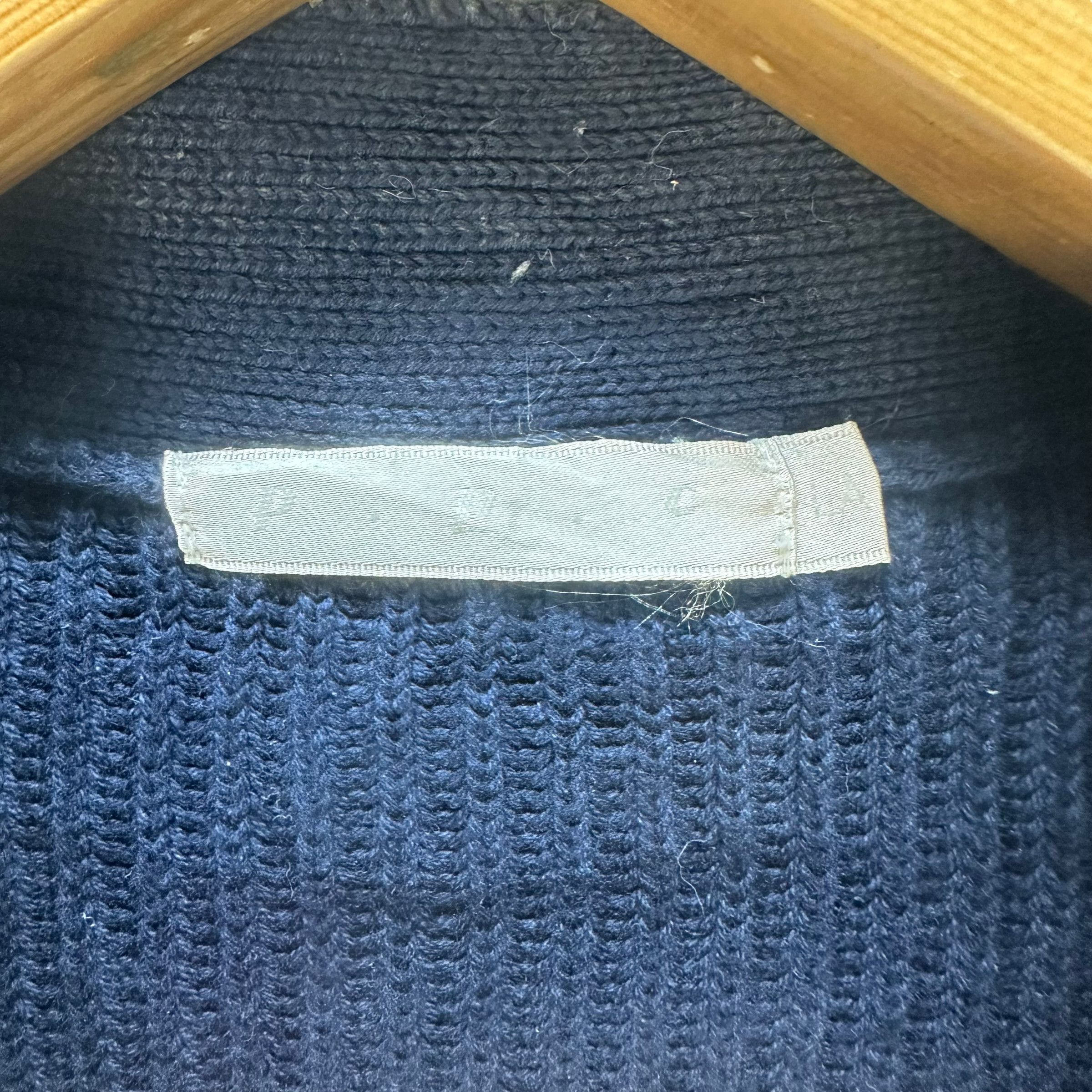 Japanese Brand P.P.C AG LOGO KNITTED CARDIGAN #8616-017 Size US L / EU 52-54 / 3 - 6 Thumbnail