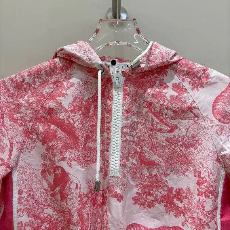 Dior Dior Pink Short Sleeve Cotton Dress . Size S / US 4 / IT 40 - 2 Thumbnail