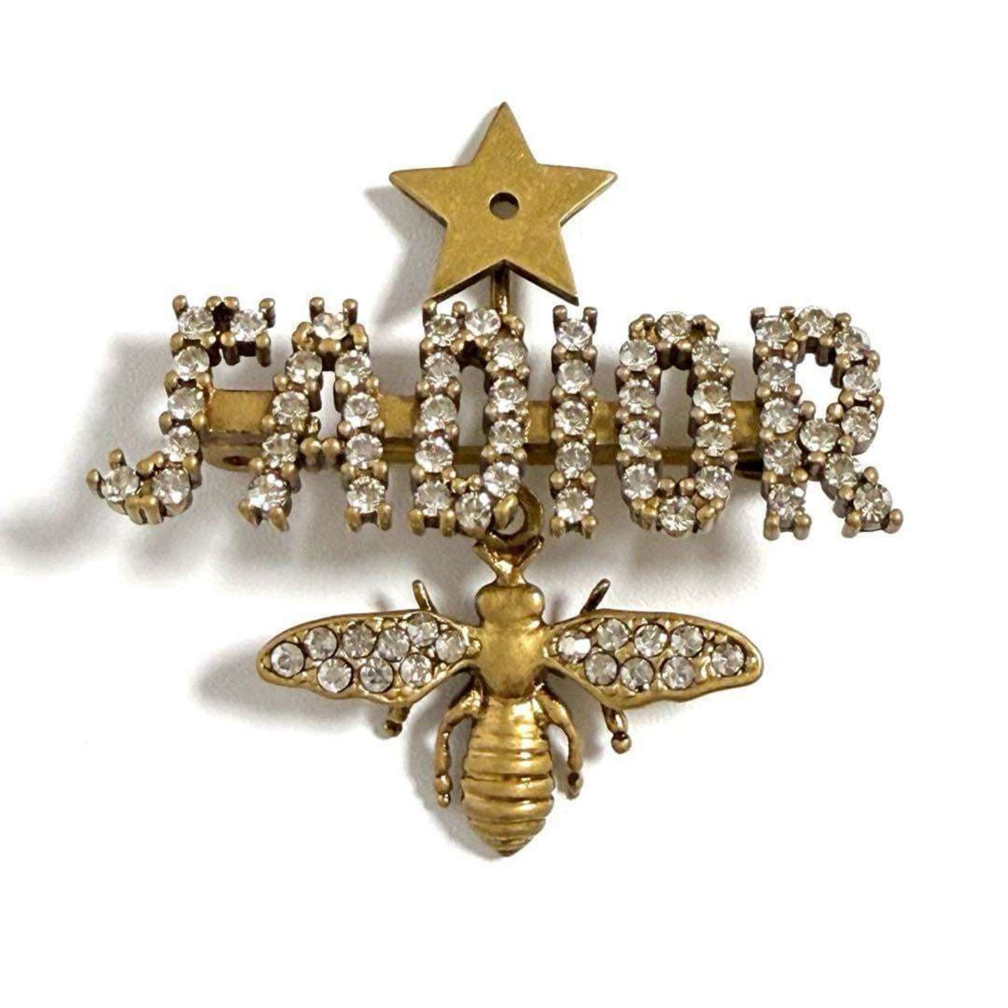 Dior Christian Dior Dior Women's Pin Brooch Badge Bee J'Adior Size ONE SIZE - 1 Thumbnail