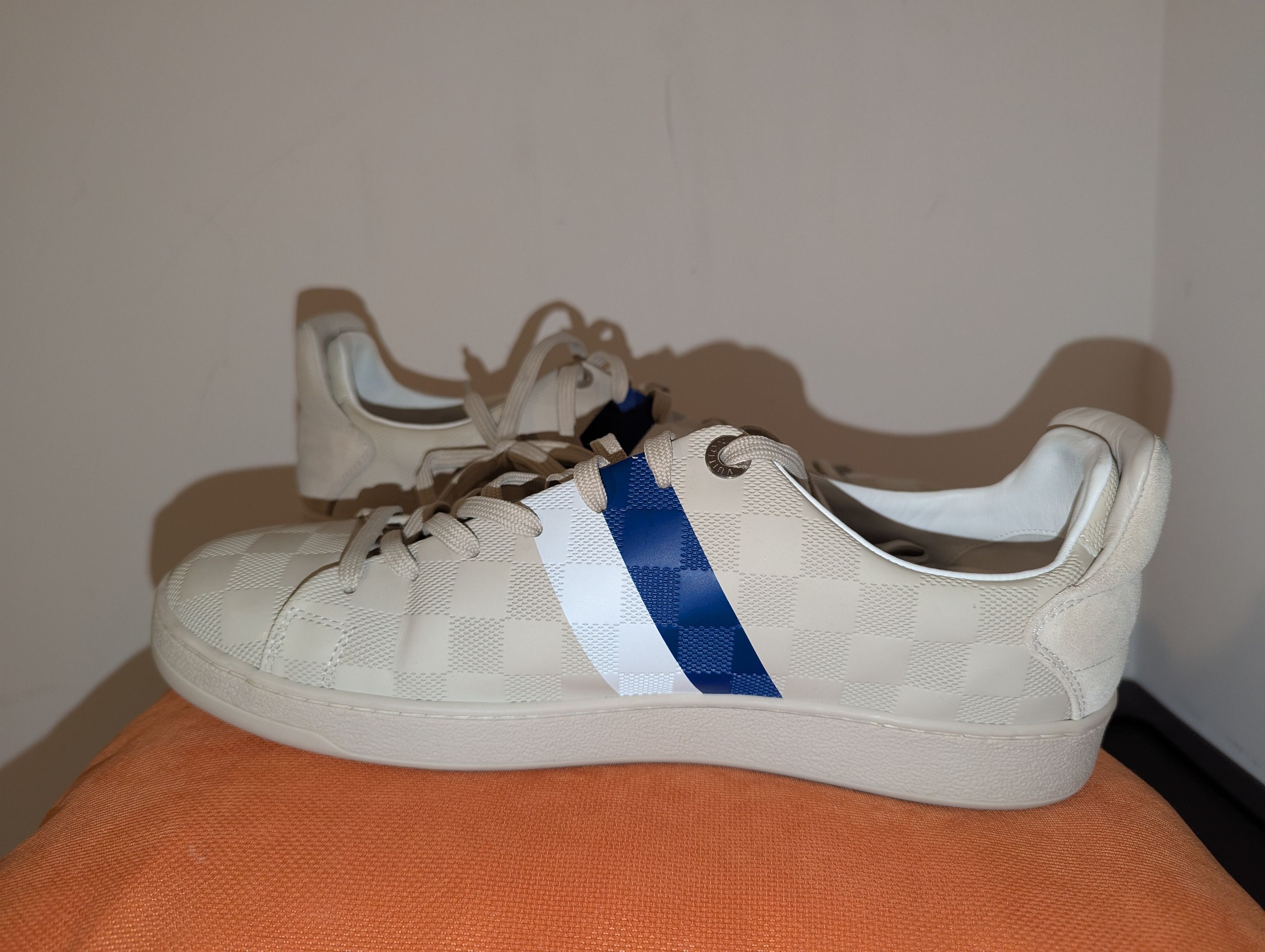 Louis Vuitton LOUIS VUITTON DAMIER INFINI FRONTROW CREAM CHECKERED Size US 7.5 / EU 40-41 - 3 Thumbnail