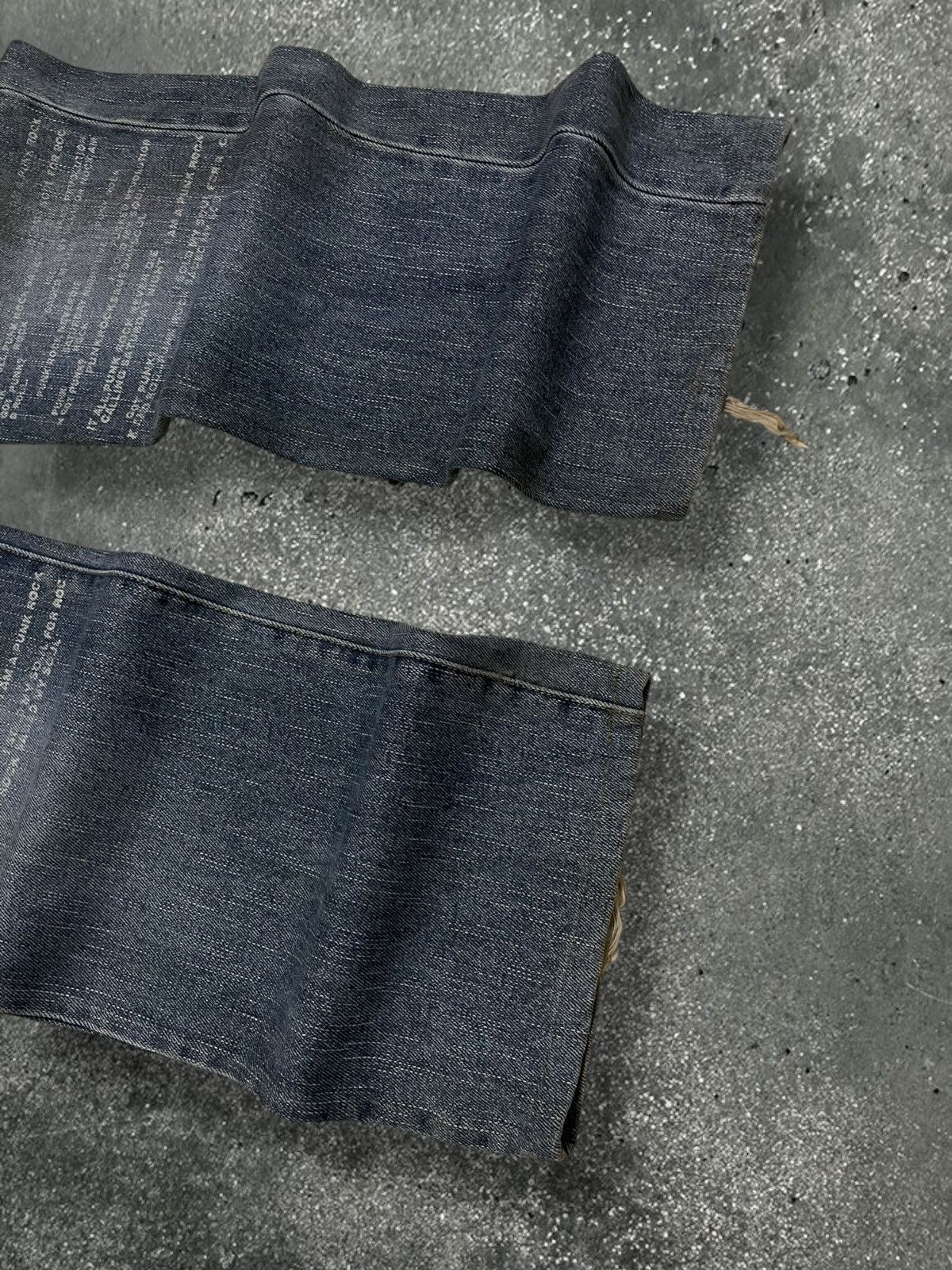 Hysteric Glamour Vintage 90s Japan Designer In The Attic Poem Got Punk Denim Size US 30 / EU 46 - 4 Thumbnail