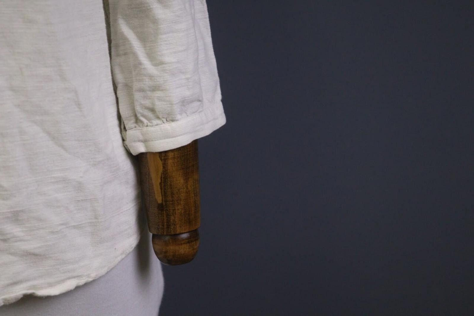 A.P.C. A.P.C White 100% Cotton Round Neck Blouse Top Size 38 Size M / US 6-8 / IT 42-44 - 4 Thumbnail