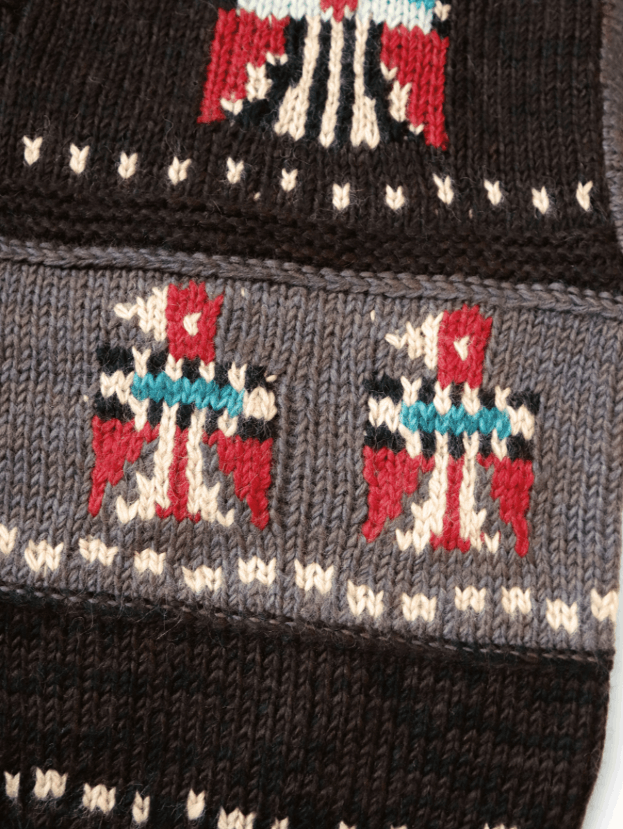 Kapital Hand Knit Santo Domingo Couchin Crew Sweater Size US L / EU 52-54 / 3 - 9 Thumbnail