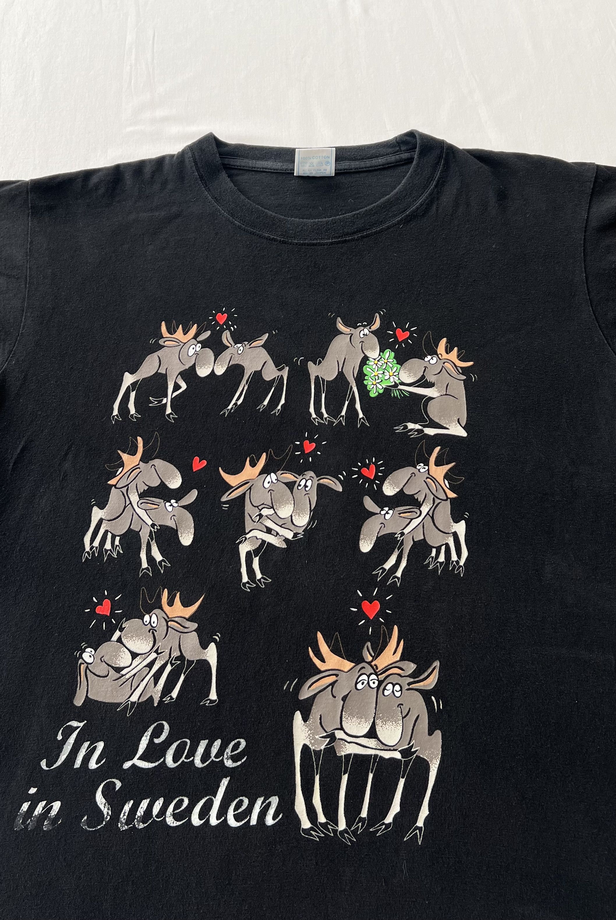 Vintage Vintage 90s Elk Sex Positions Kamasutra Humor Funny T-shirt Size US L / EU 52-54 / 3 - 4 Thumbnail