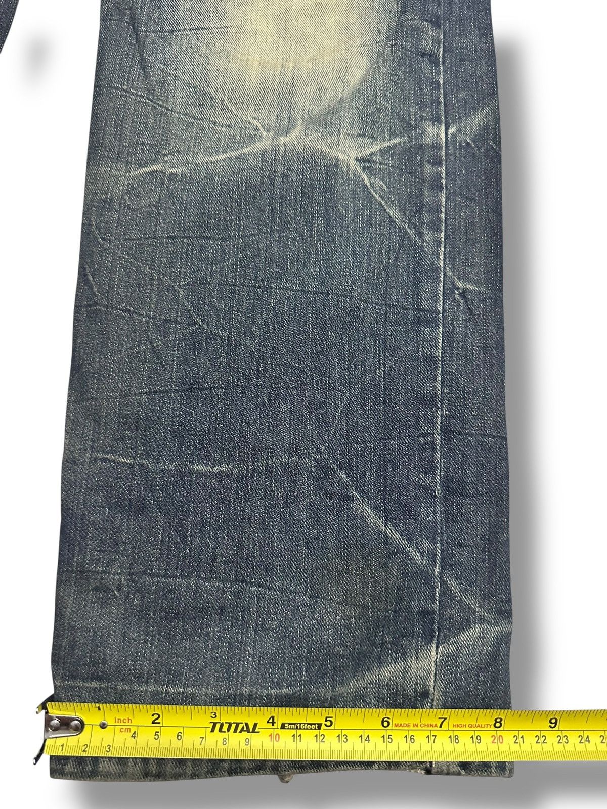 Japanese Brand Sorridere Distressed Japan Jeans Wideleg Style With MudWash Size US 34 / EU 50 - 14 Thumbnail