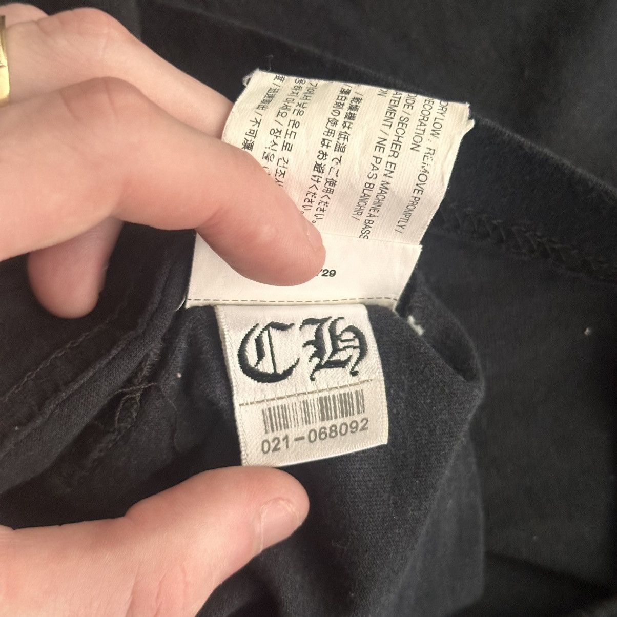 Chrome Hearts Chrome Hearts Sex records maxfeild tee Size US M / EU 48-50 / 2 - 9 Thumbnail