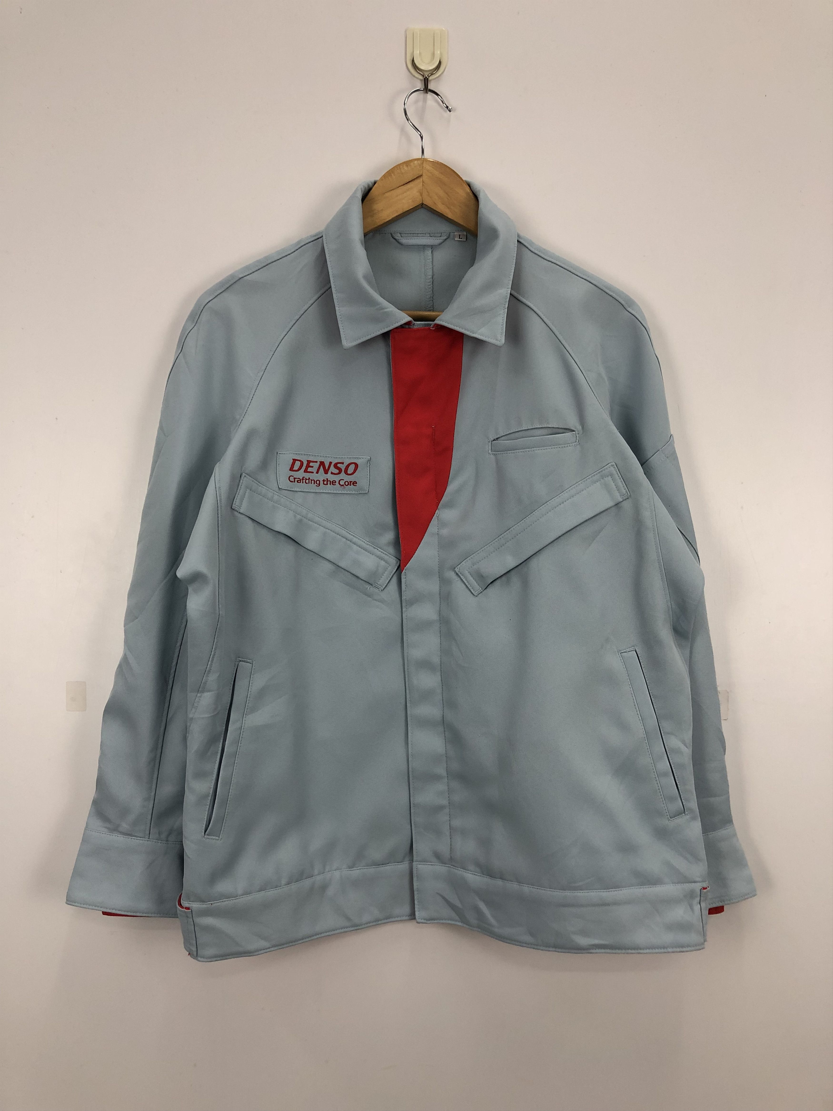 Japanese Brand Vintage Denso Worker Jacket J0666 Size US L / EU 52-54 / 3 - 1 Thumbnail