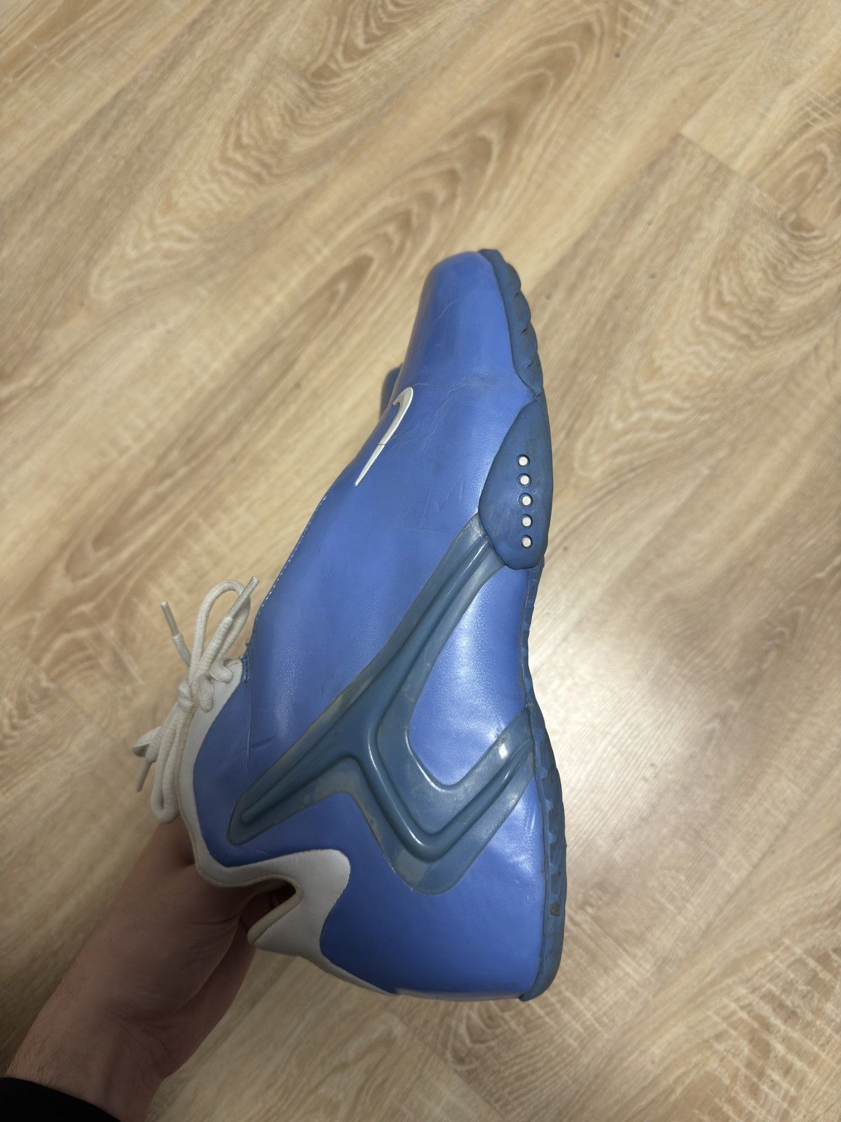 Nike Nike Air Hyper Flight 'Columbia Blue' 2001 basketball shoes Size US 10.5 / EU 43-44 - 4 Thumbnail