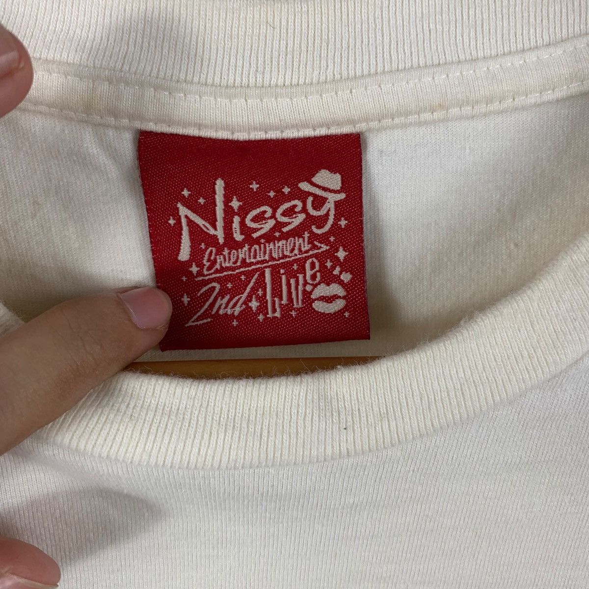 Vintage NISSY ENTERTAINMENT 2nd LIVE I Love Tokyo Dome Tee Shirt Size S / US 4 / IT 40 - 8 Thumbnail