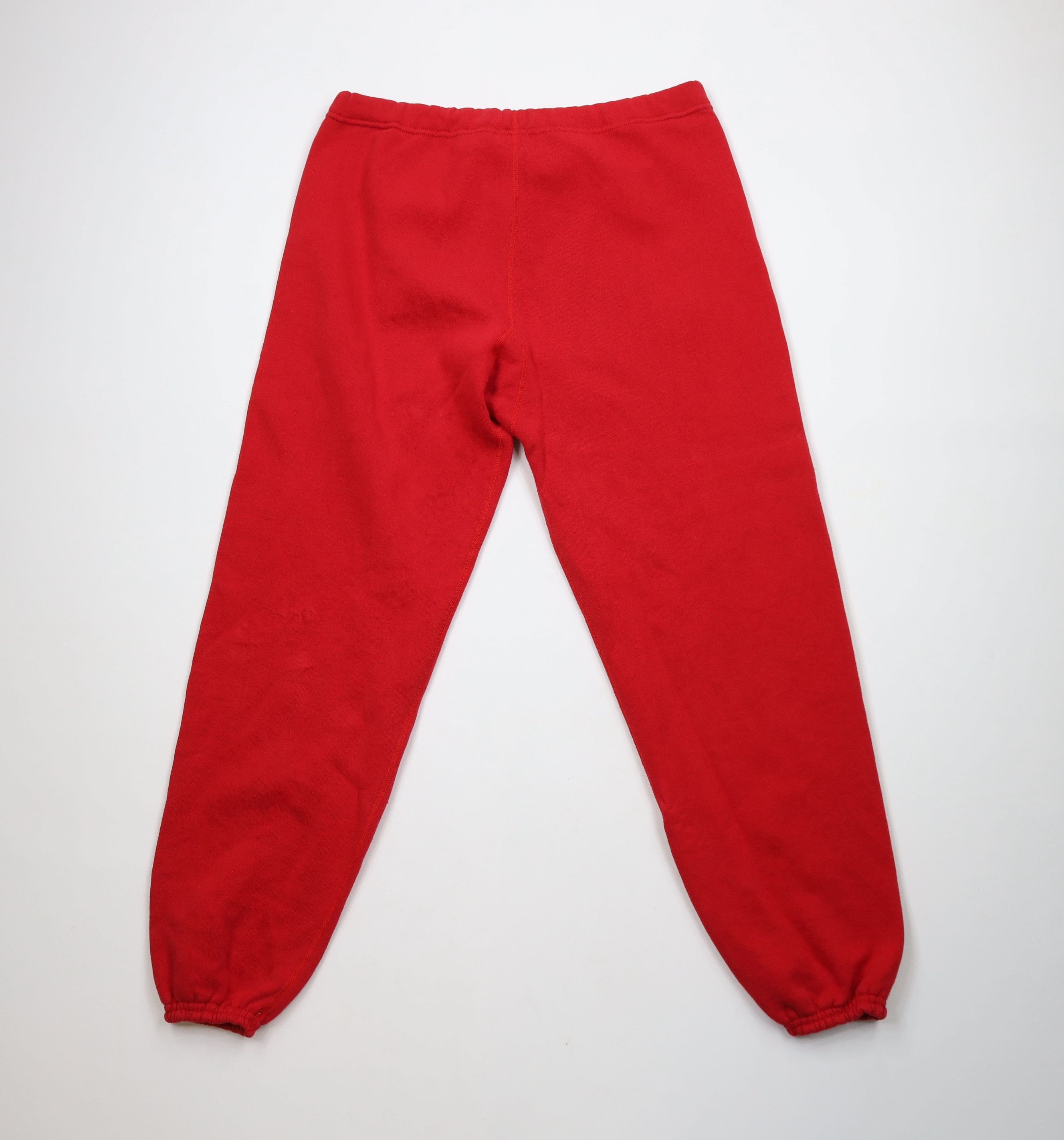 Vintage Vintage 80s 90s Streetwear Heavy Sweatpants Joggers Red USA Size US 38 / EU 54 - 10 Thumbnail
