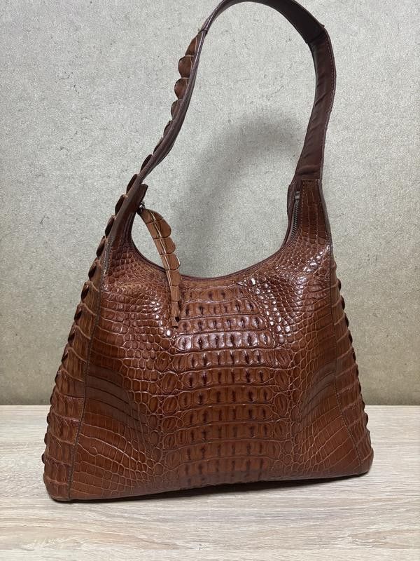 Other Rare nile crocodile leather hobo via la moda Size ONE SIZE - 1 Thumbnail
