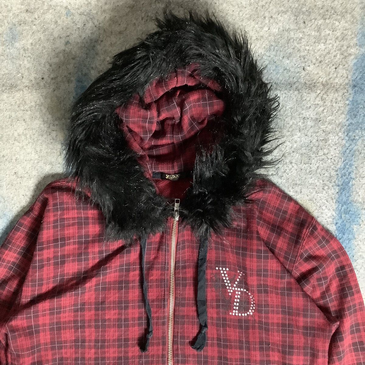 Von Dutch Von Dutch Tartan Fur Hoodie like if6w9 Size US M / EU 48-50 / 2 - 2 Thumbnail