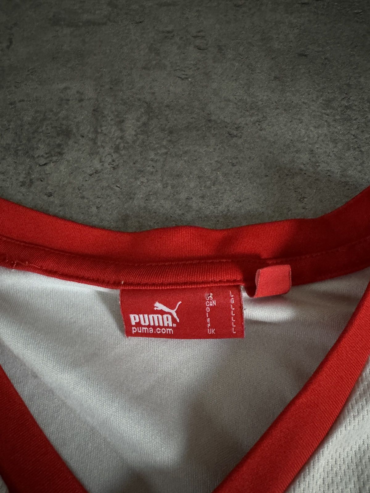 Puma × Vintage Puma Olympiacus Pireus Vintage Football Jersey Logo Size US L / EU 52-54 / 3 - 4 Thumbnail