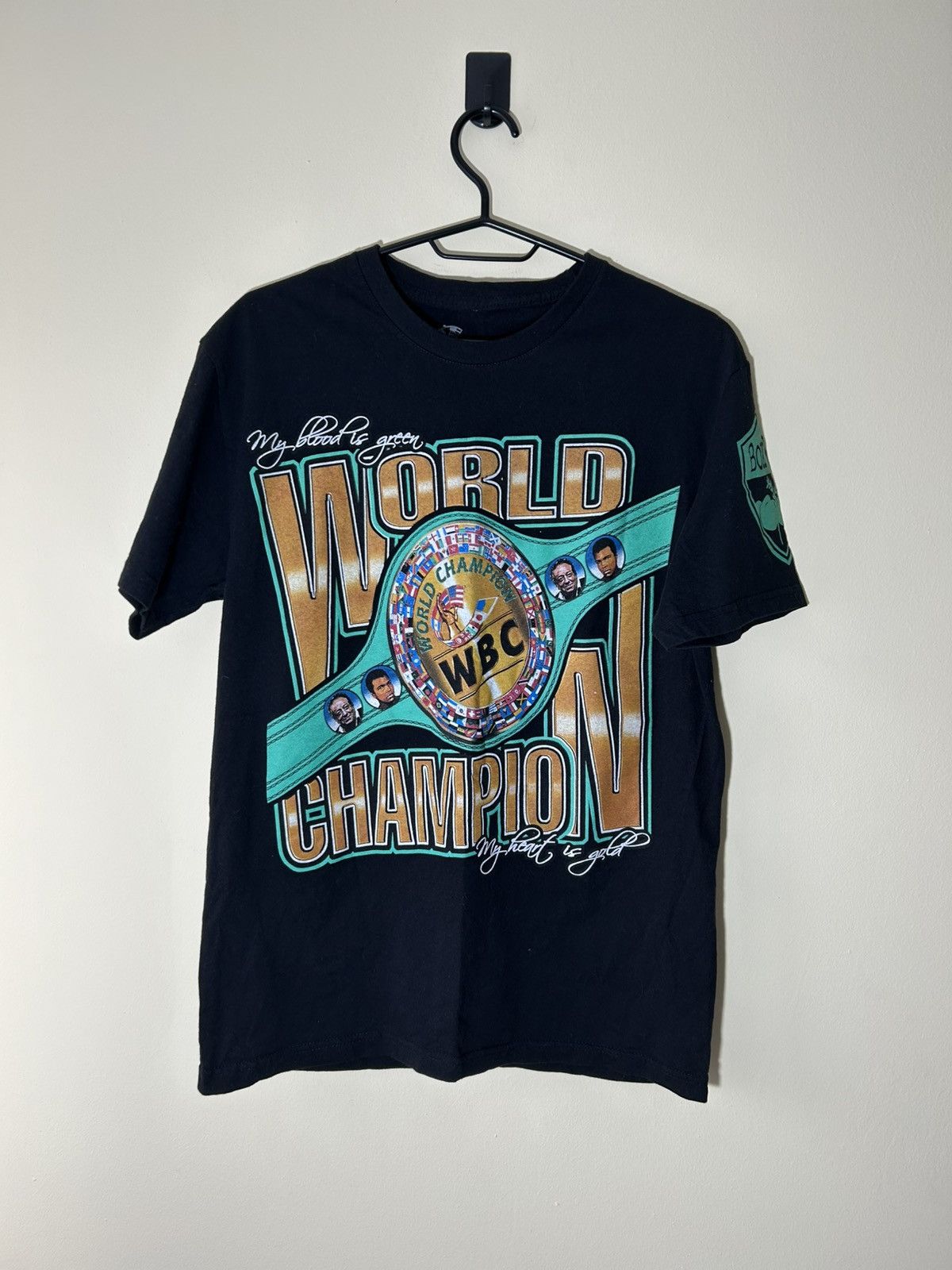 Vintage WBC world boxing champion t-shirt tee | Grailed