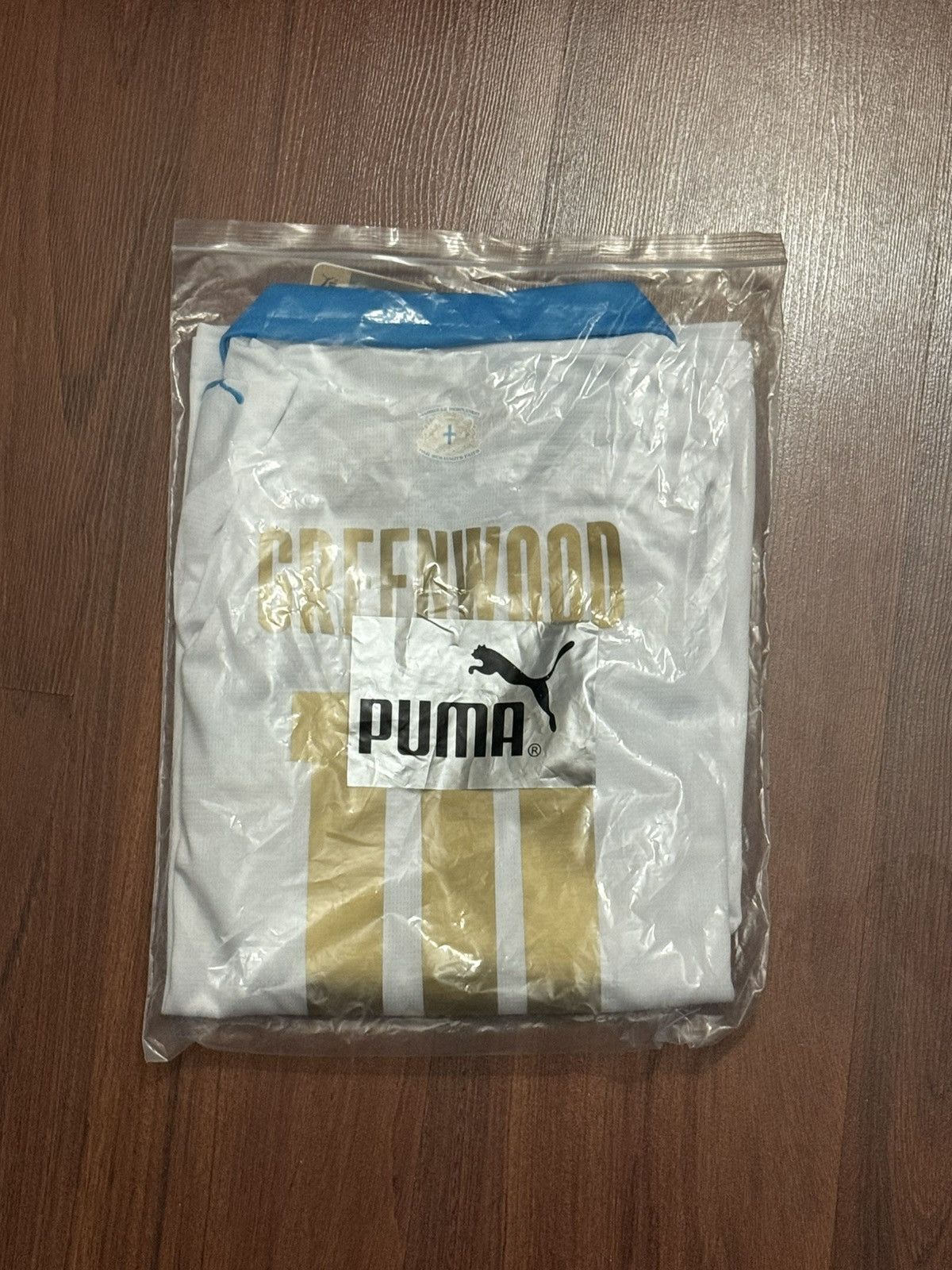 Puma New Marseille Greenwood UCL edition 25/26 Home Jersey Size US M / EU 48-50 / 2 - 3 Thumbnail