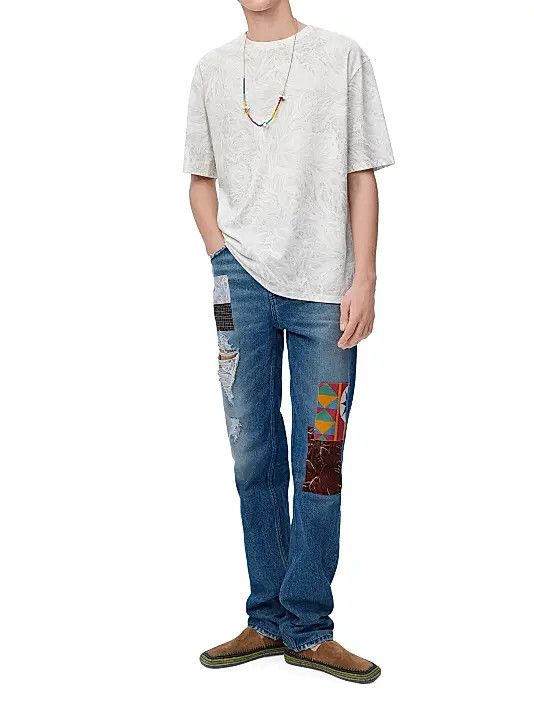 Loewe o1w1db10426 Pants in Blue Size US 42 / EU 58 - 2 Thumbnail