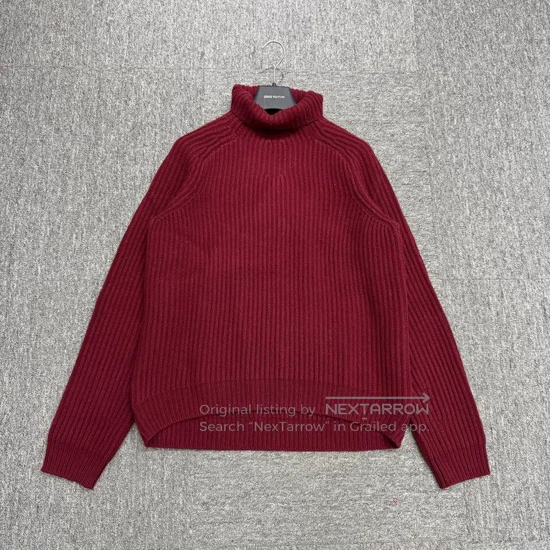 Acne Studios Acne Studios Red Wool Knit Top Size US S / EU 44-46 / 1 - 1 Thumbnail