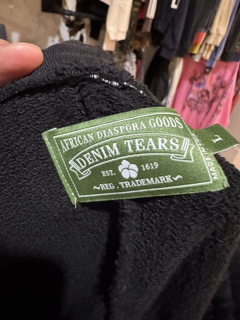 DENIM TEARS Denim Tears ADG Black Sweatpants Size US 34 / EU 50 - 3 Thumbnail