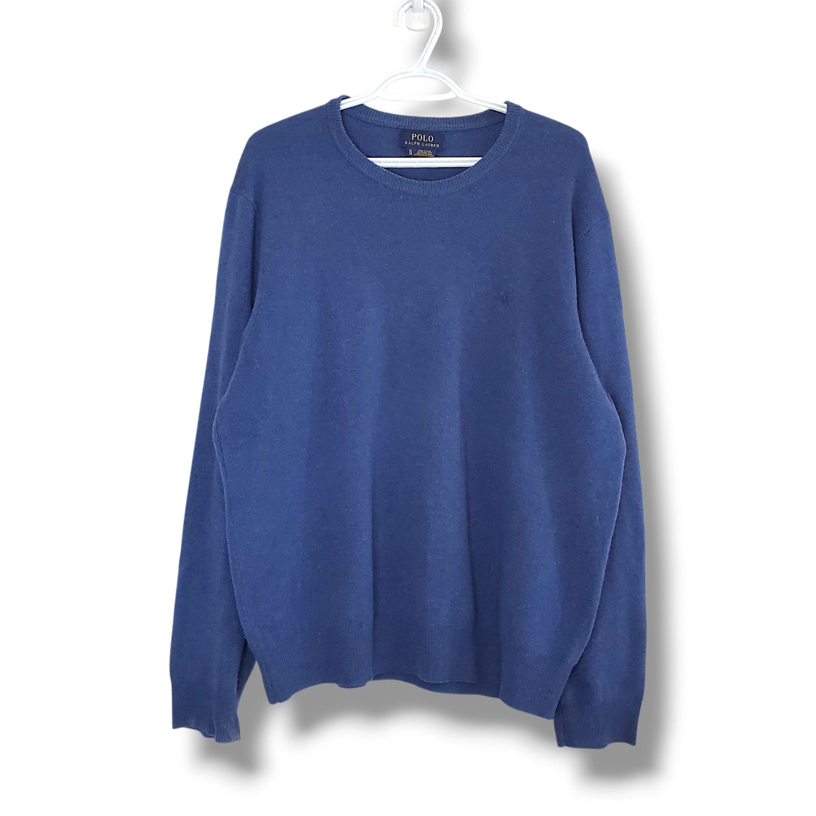Polo Ralph Lauren Polo Ralph Lauren Italian Yarn Light Knit Sweater Size XL Size US XL / EU 56 / 4 - 1 Thumbnail