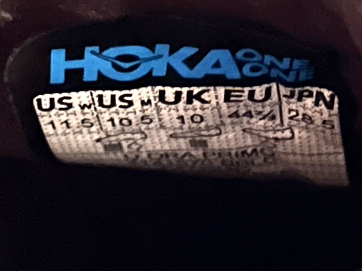 Hoka Hoka one one Ora Primo Black 10.5M Size US 10.5 / EU 43-44 - 8 Thumbnail