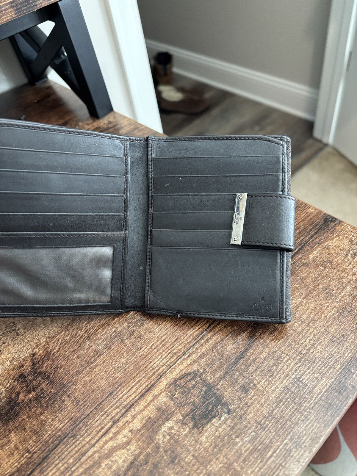 Gucci Gucci Monogram Wallet Men’s Authentic Size ONE SIZE - 4 Thumbnail