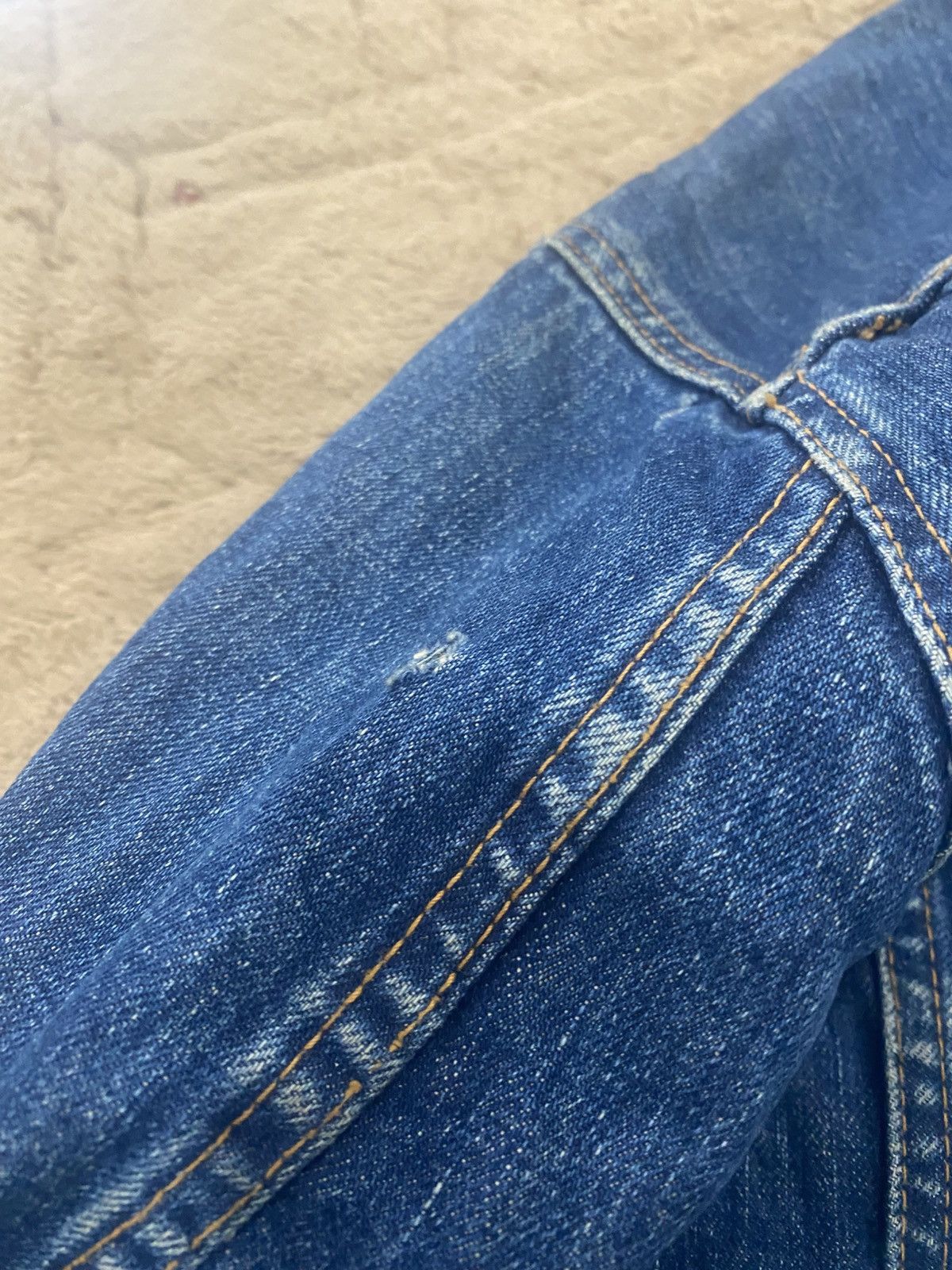 Levi's vintage levis big e jackets distres Size US L / EU 52-54 / 3 - 9 Thumbnail