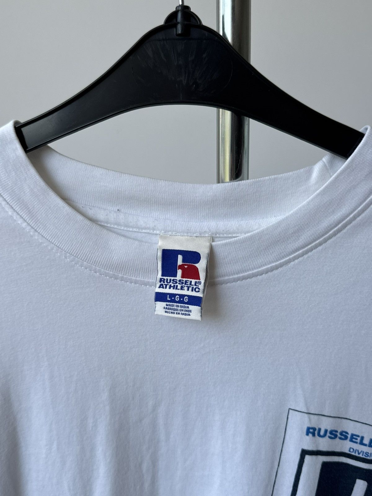 Russell Athletic Vintage Russell Athletic Tag Logo T-shirt Size US L / EU 52-54 / 3 - 4 Thumbnail