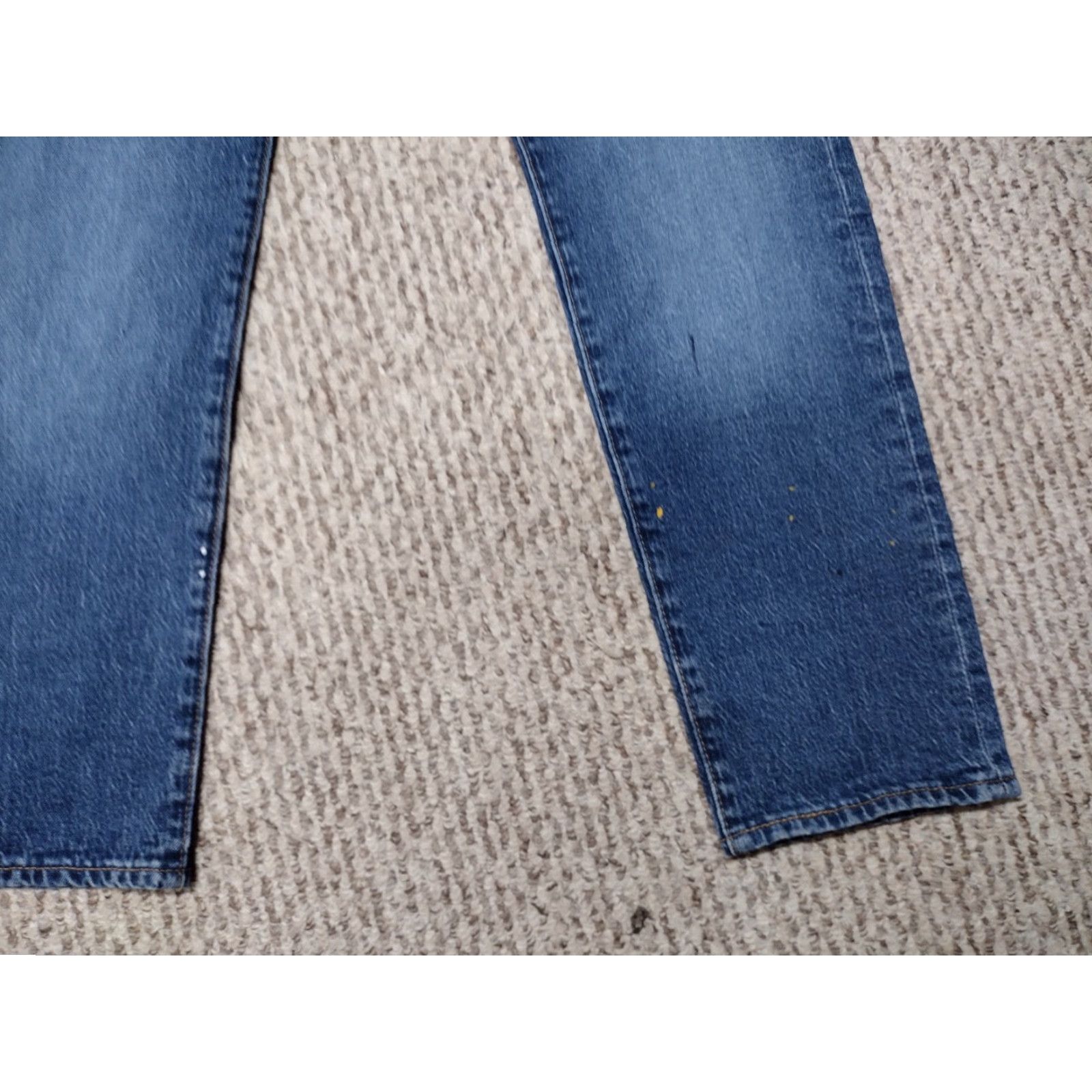 Levi's VINTAGE Levi's 501 Jeans Pants Grunge Denim 29x30 Blue Mens Regular Jeans Size US 29 - 2 Thumbnail