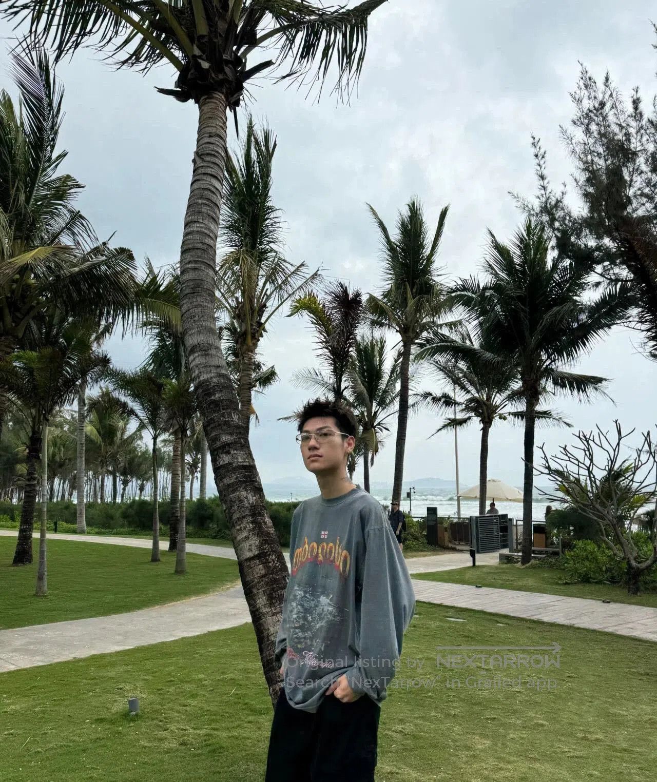 Balenciaga Balenciaga SS25 Georgia Night Longsleeve T-shirt. Size US XL / EU 56 / 4 - 6 Thumbnail