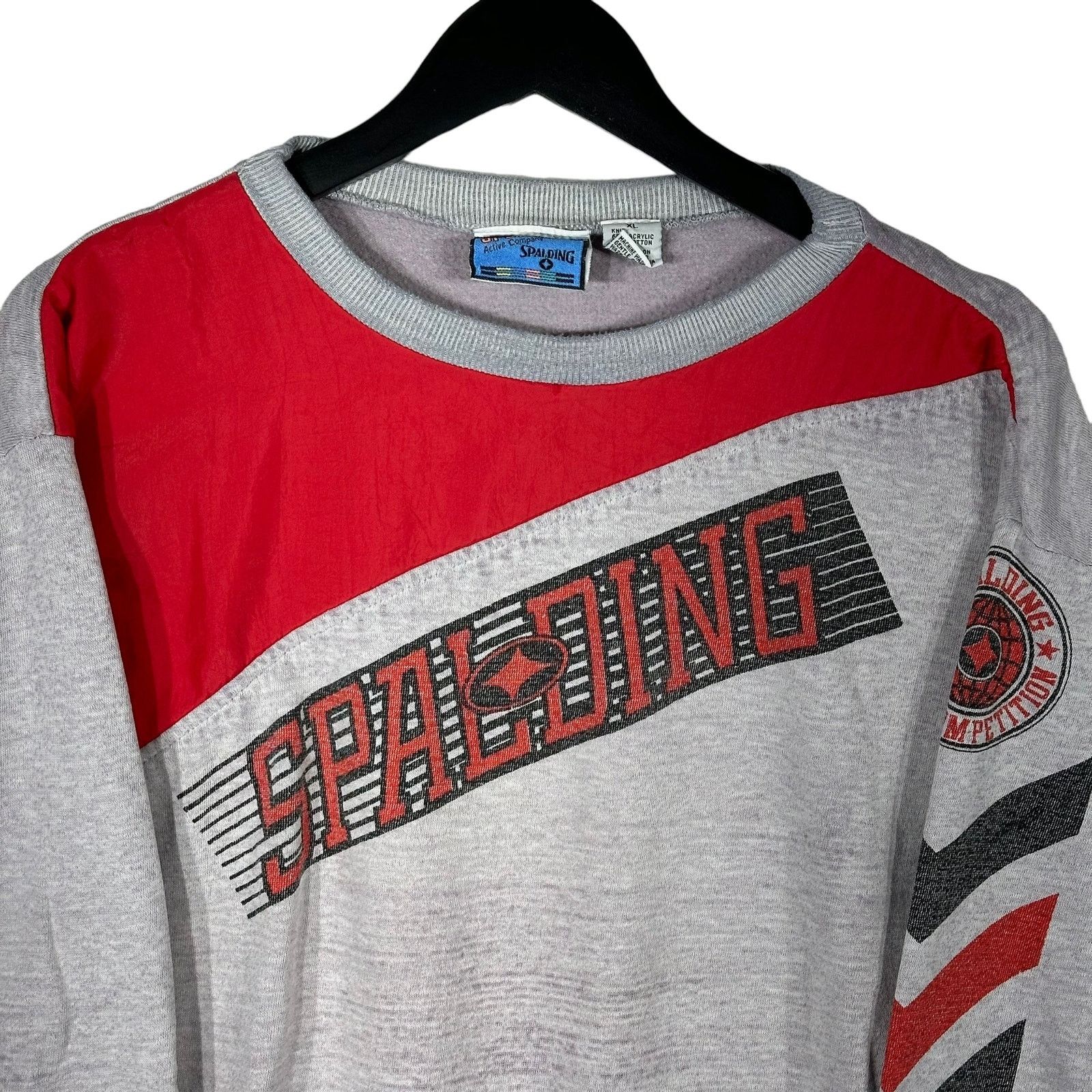 Spalding Vintage Spalding Spellout Crewneck Size US XL / EU 56 / 4 - 2 Thumbnail