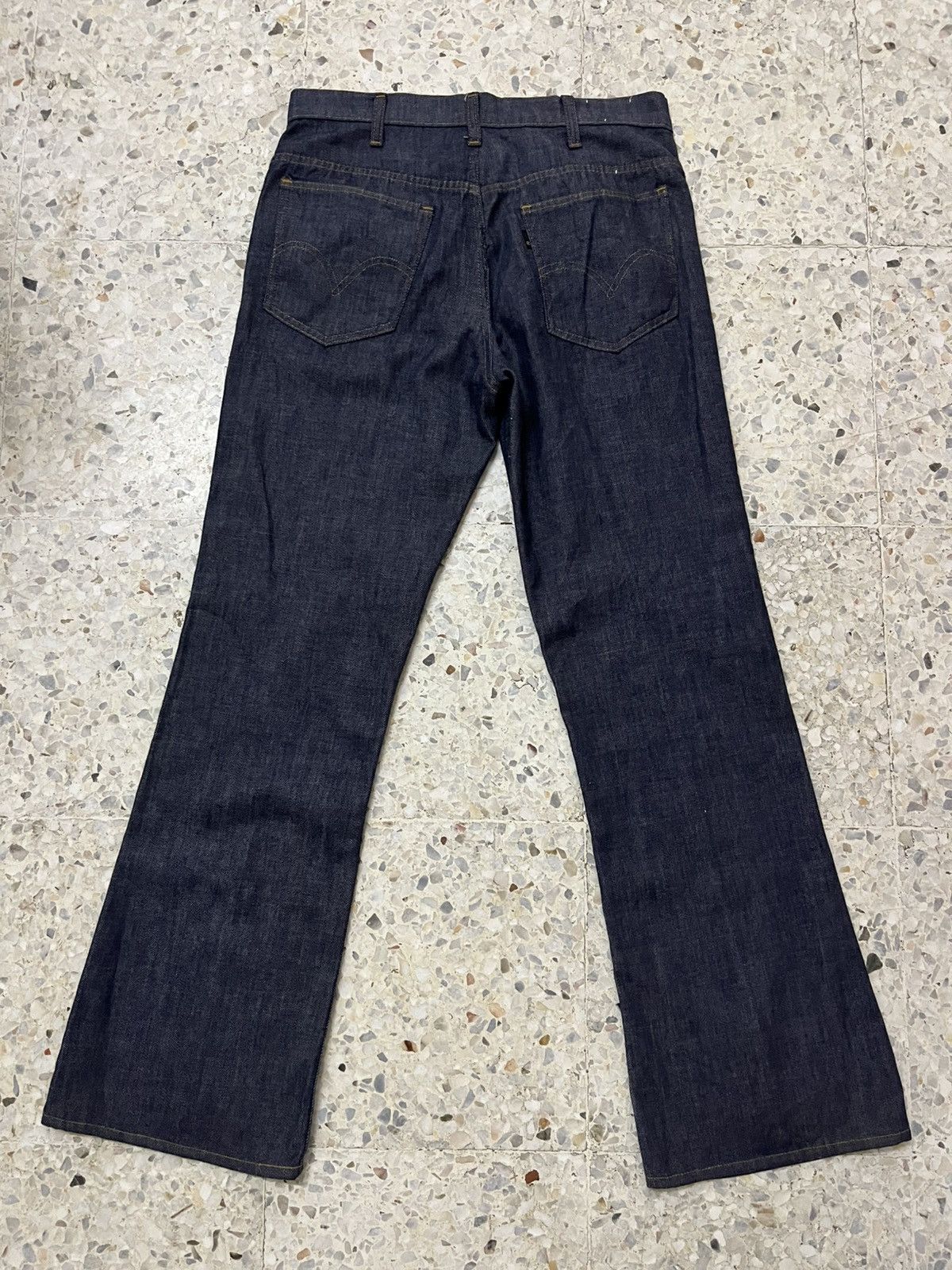 Levi's vintage 70s levis 646 bell bottom button #10 talon zipper Size US 33 - 2 Thumbnail