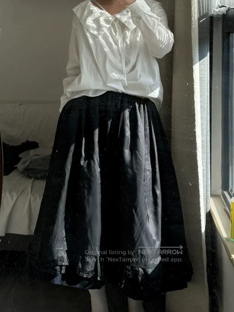 Comme des Garcons Comme Des Garcons Double Layer Mixed Tweed Skirt Size 23" - 7 Thumbnail