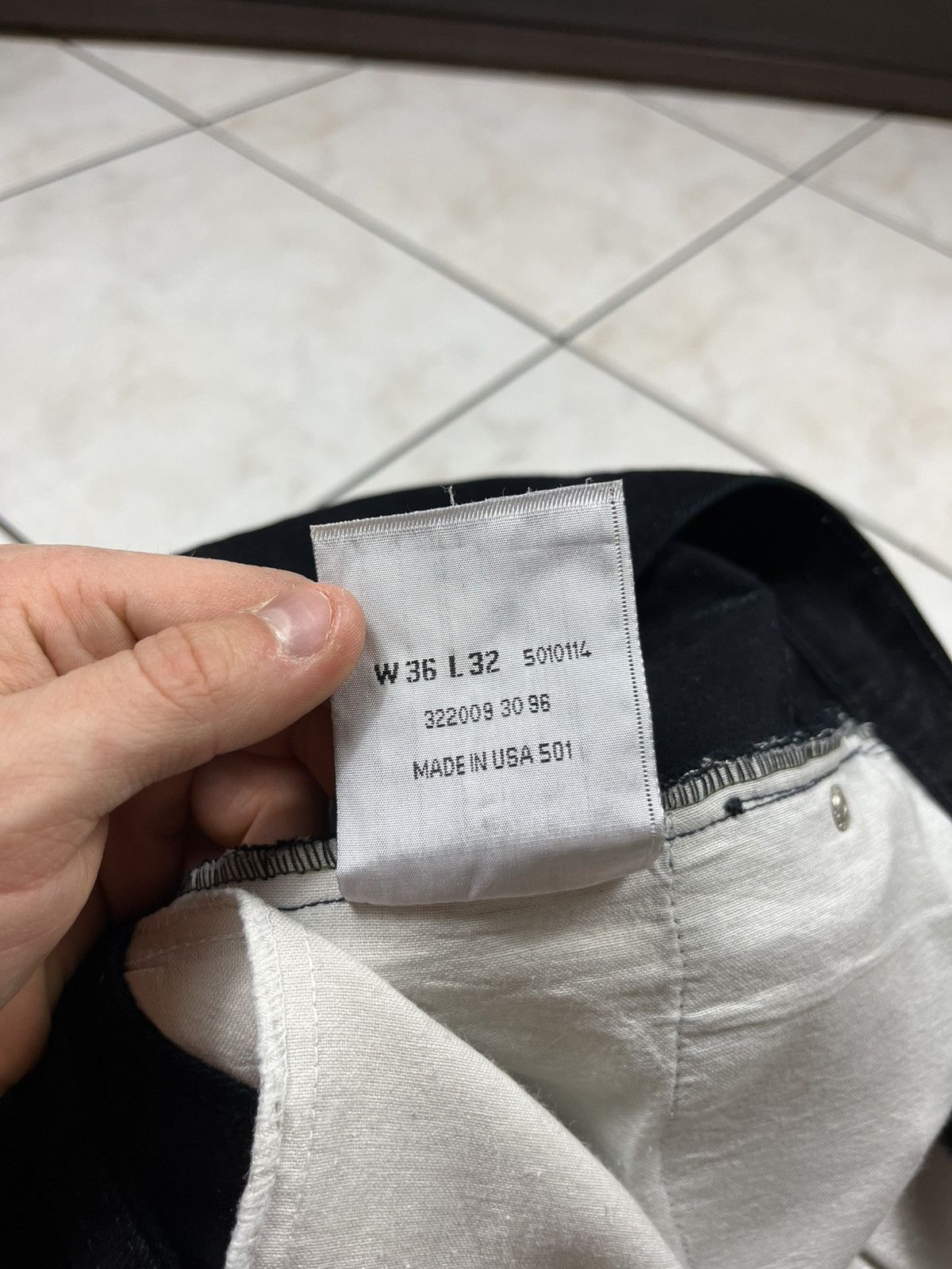 Levi's × Levi's Vintage Clothing × Vintage Vintage 90s Levi’s 501 velvet pants casual USA denim jeans Size US 36 / EU 52 - 25 Thumbnail